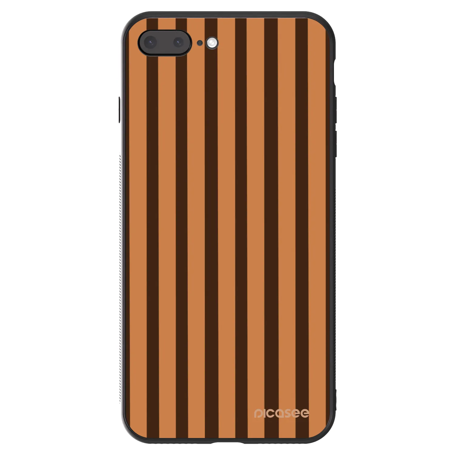 Picasee ULTIMATE CASE für Apple iPhone 8 Plus - Caramel lines