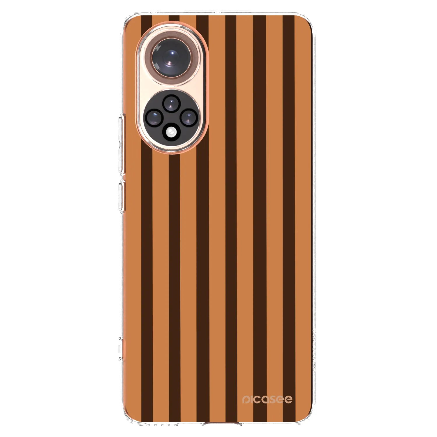 Picasee Huawei Nova 9 Hülle - Transparentes Silikon - Caramel lines