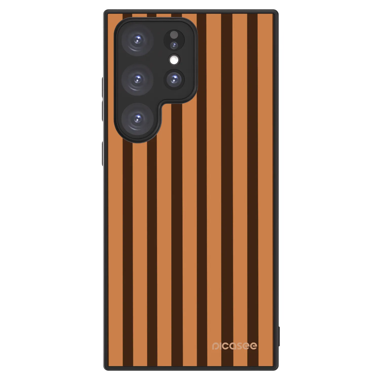 Picasee ULTIMATE CASE für Samsung Galaxy S23 Ultra 5G - Caramel lines