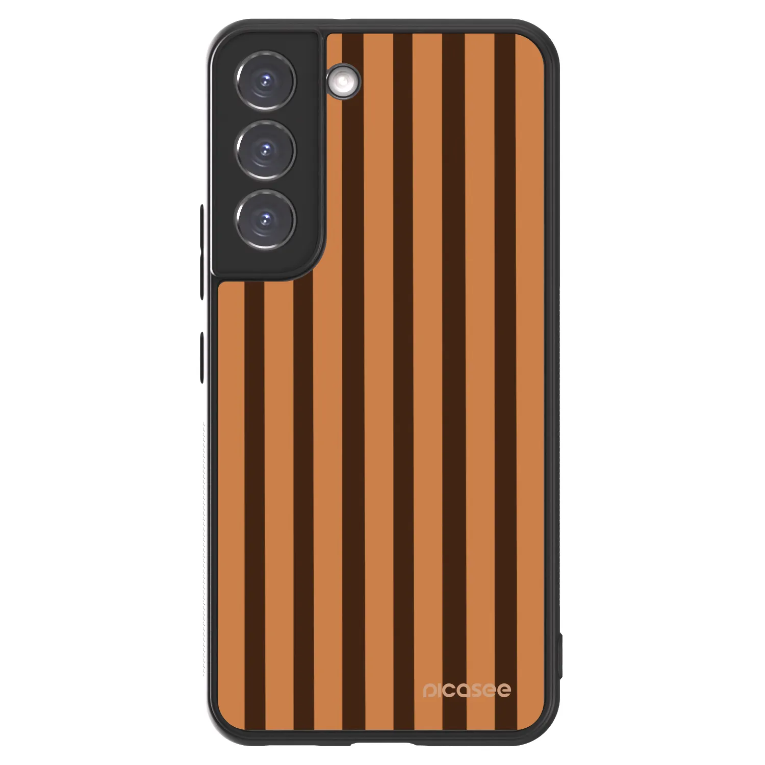 Picasee ULTIMATE CASE PowerShare für Samsung Galaxy S22 5G - Caramel lines
