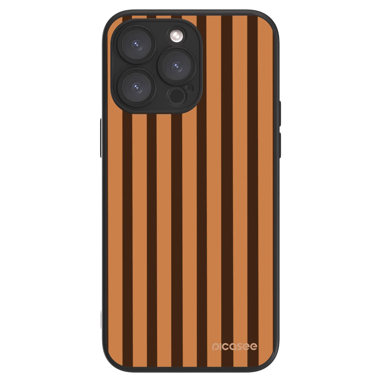 Picasee ULTIMATE CASE MagSafe für Apple iPhone 15 Pro Max - Caramel lines