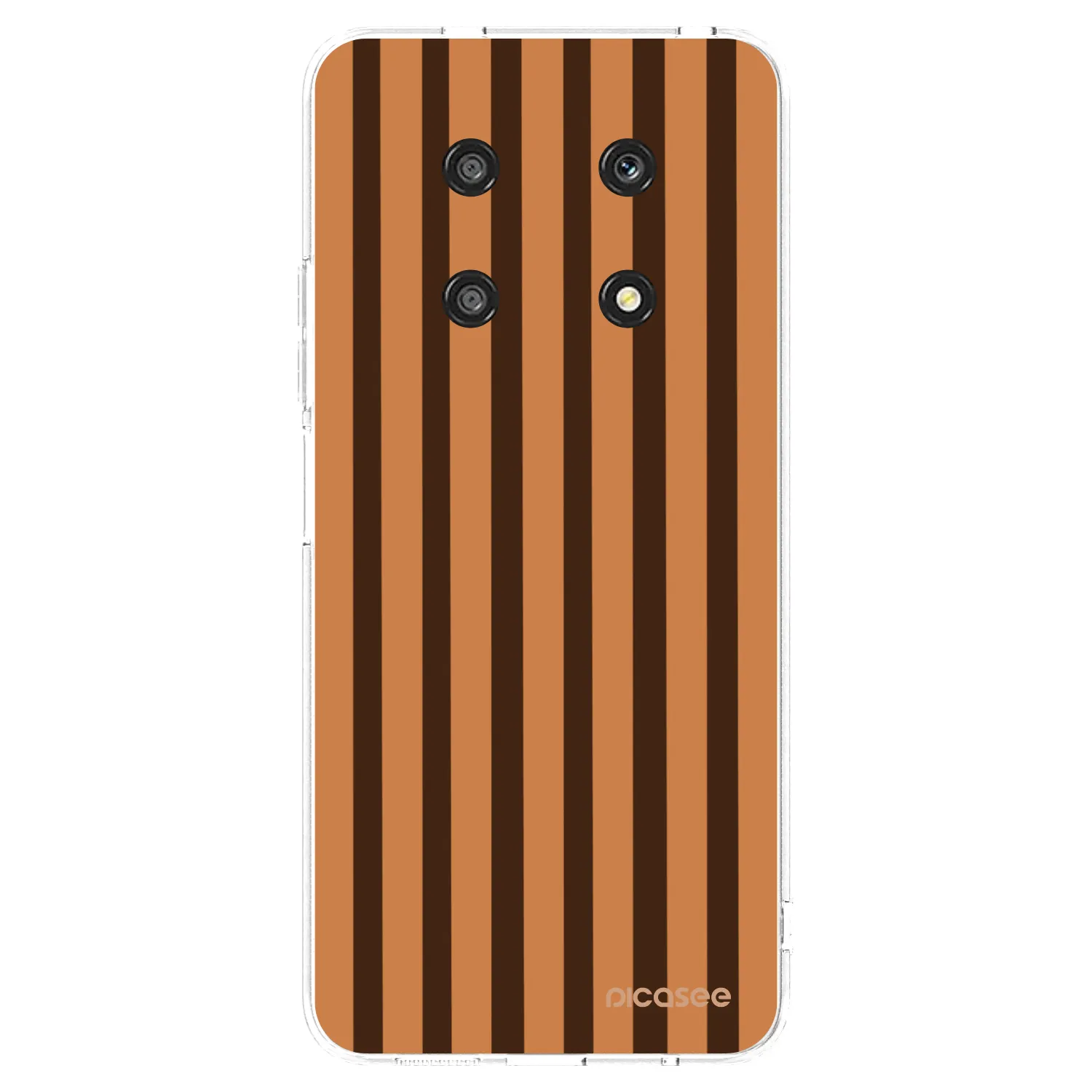 Picasee Honor Magic4 Lite 5G Hülle - Transparentes Silikon - Caramel lines