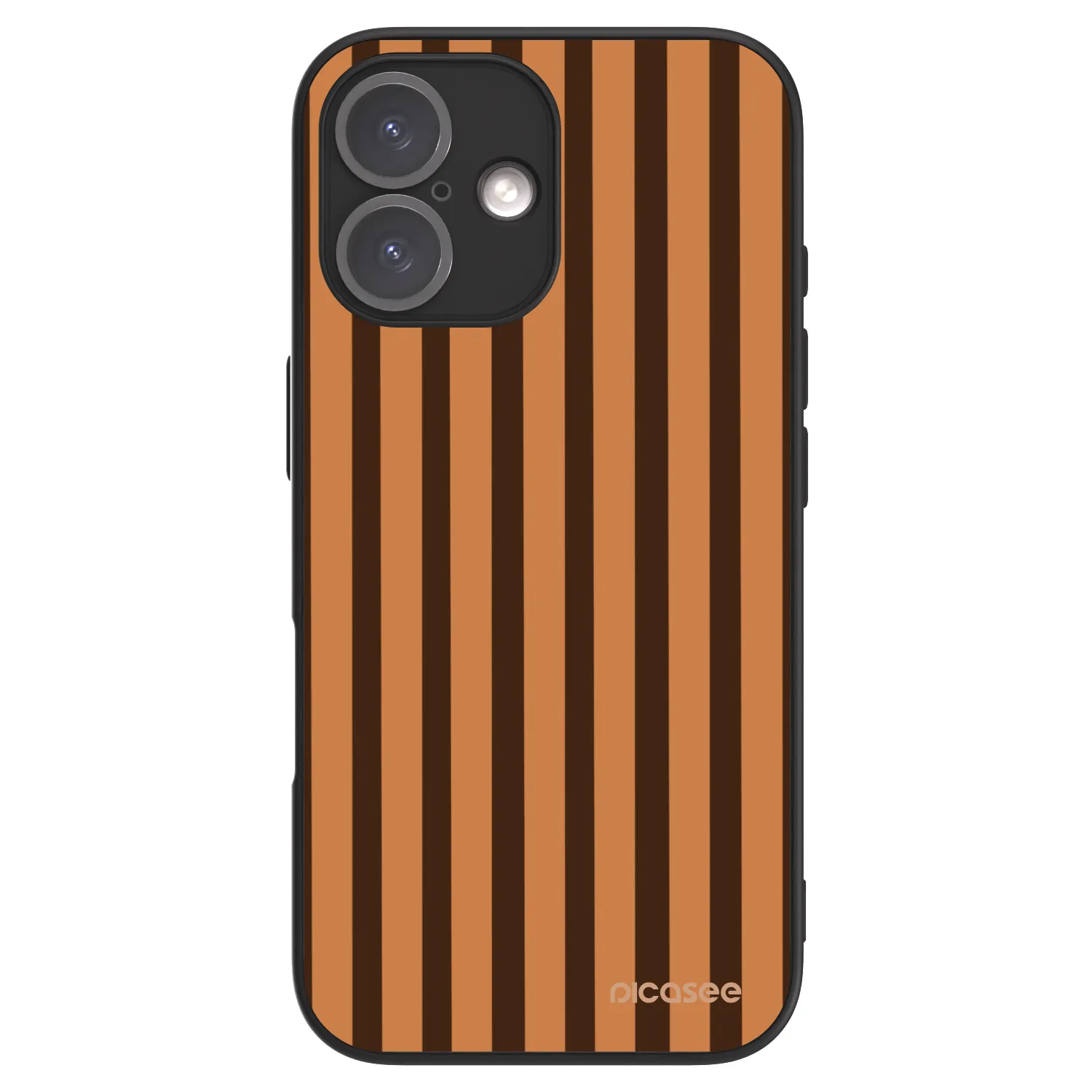 Picasee ULTIMATE CASE für Apple iPhone 16 - Caramel lines