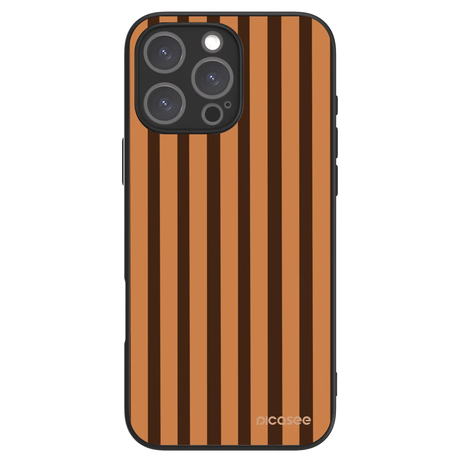 Picasee ULTIMATE CASE MagSafe für Apple iPhone 16 Pro Max - Caramel lines