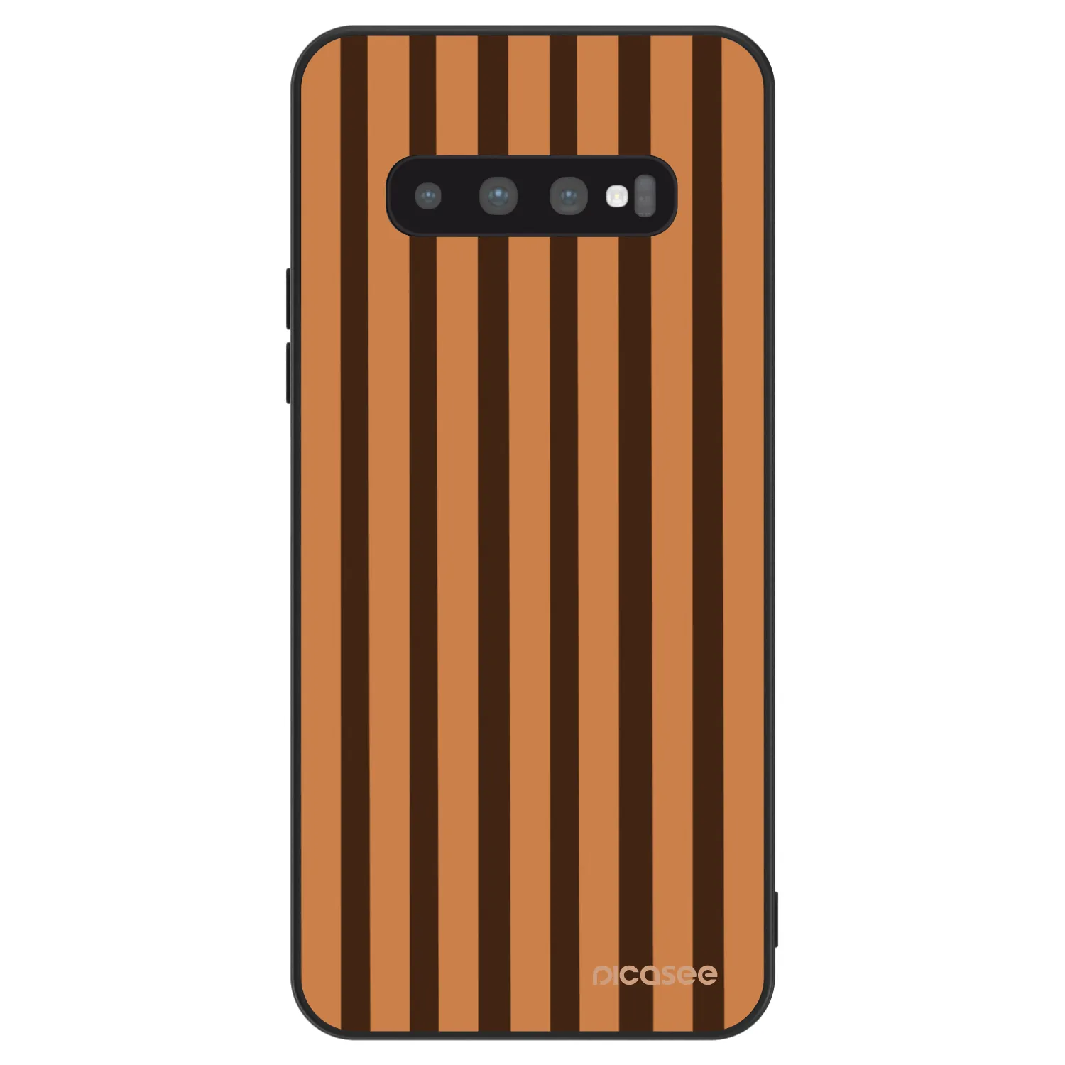 Picasee ULTIMATE CASE für Samsung Galaxy S10 Plus G975 - Caramel lines