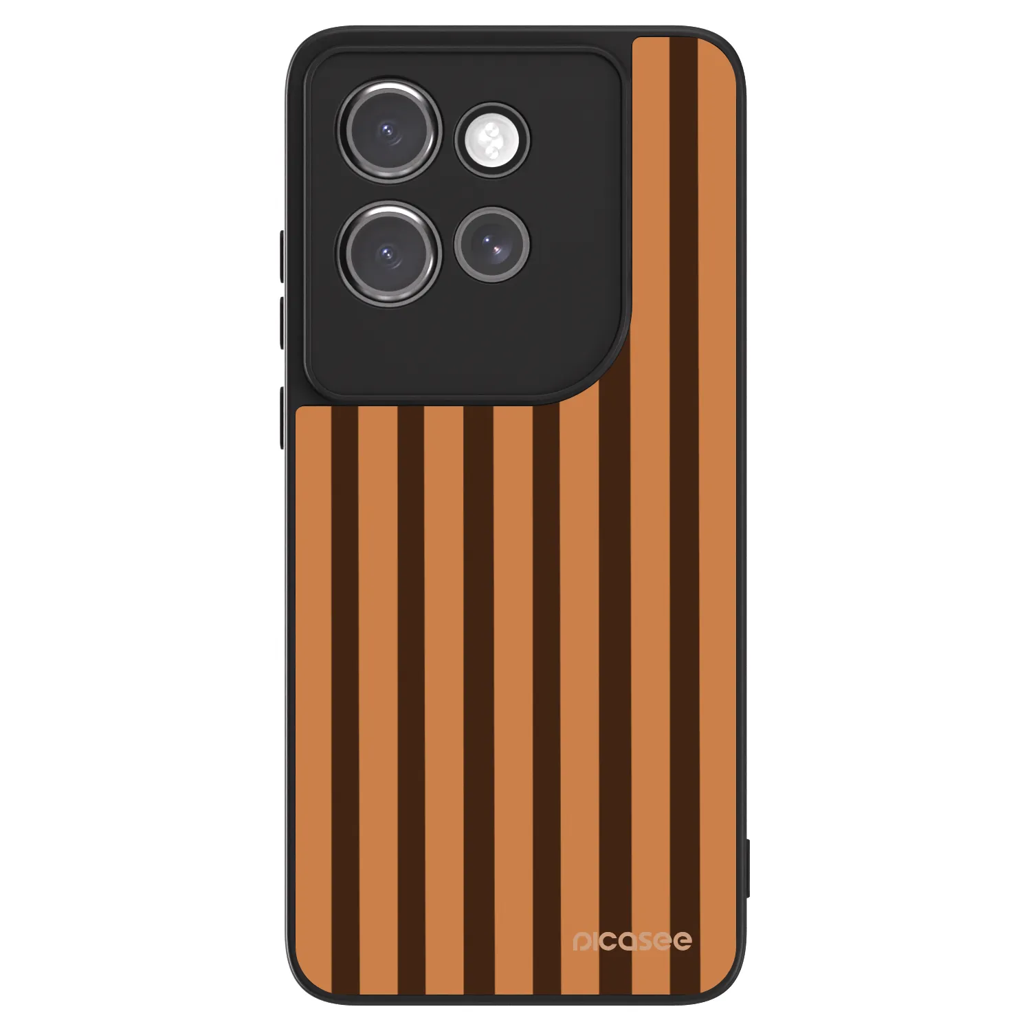 Picasee ULTIMATE CASE für Motorola Edge 50 Neo - Caramel lines