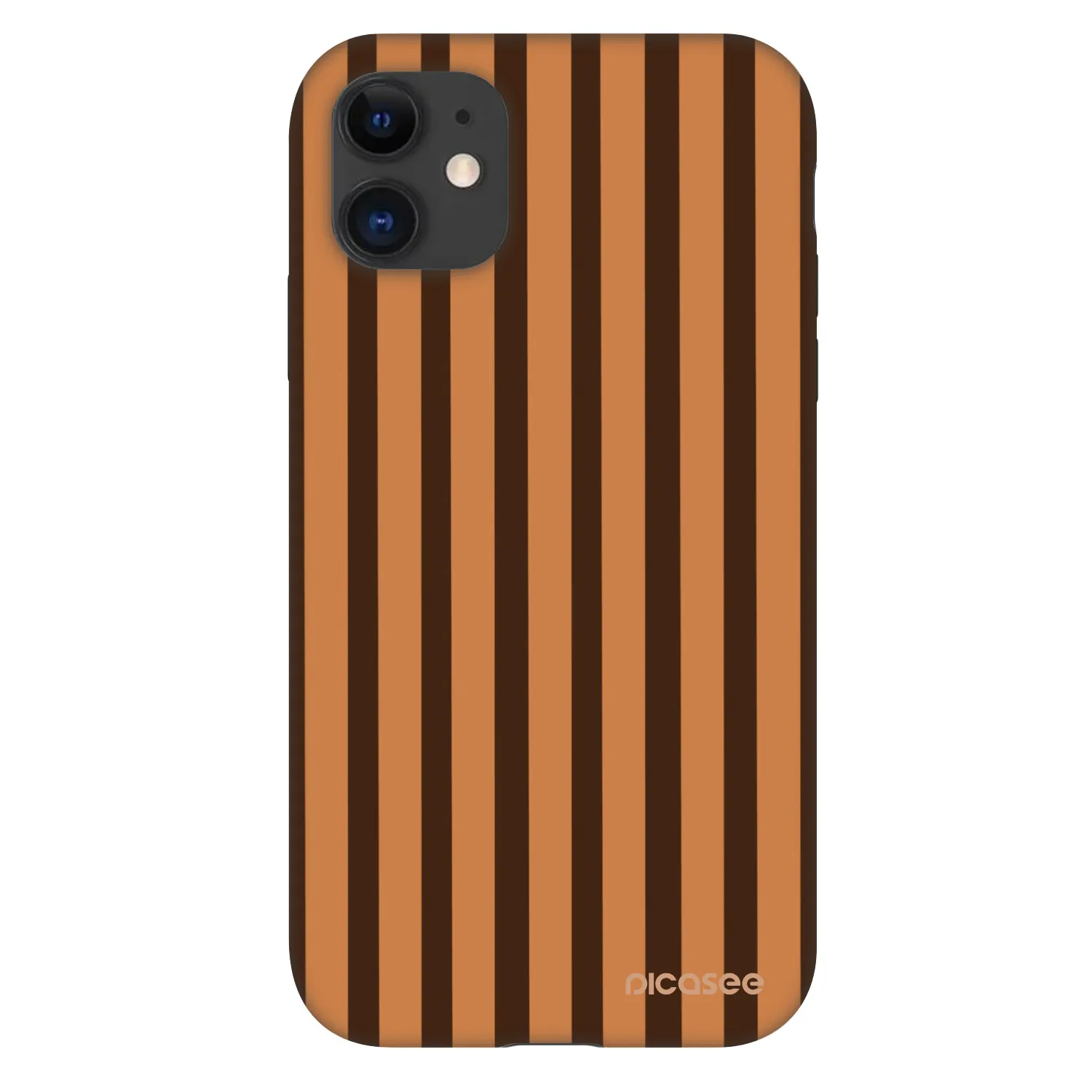 Picasee Fashion Case für Apple iPhone 11 - Caramel lines