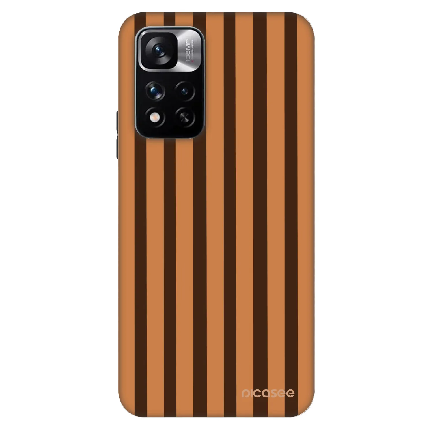 Picasee Fashion Case für Xiaomi Redmi Note 11 Pro 5G - Caramel lines