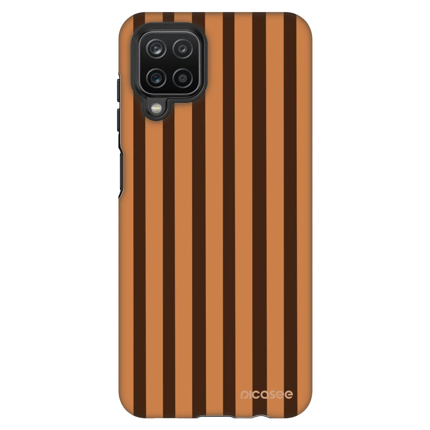 Picasee Fashion Case für Samsung Galaxy A12 A125F - Caramel lines