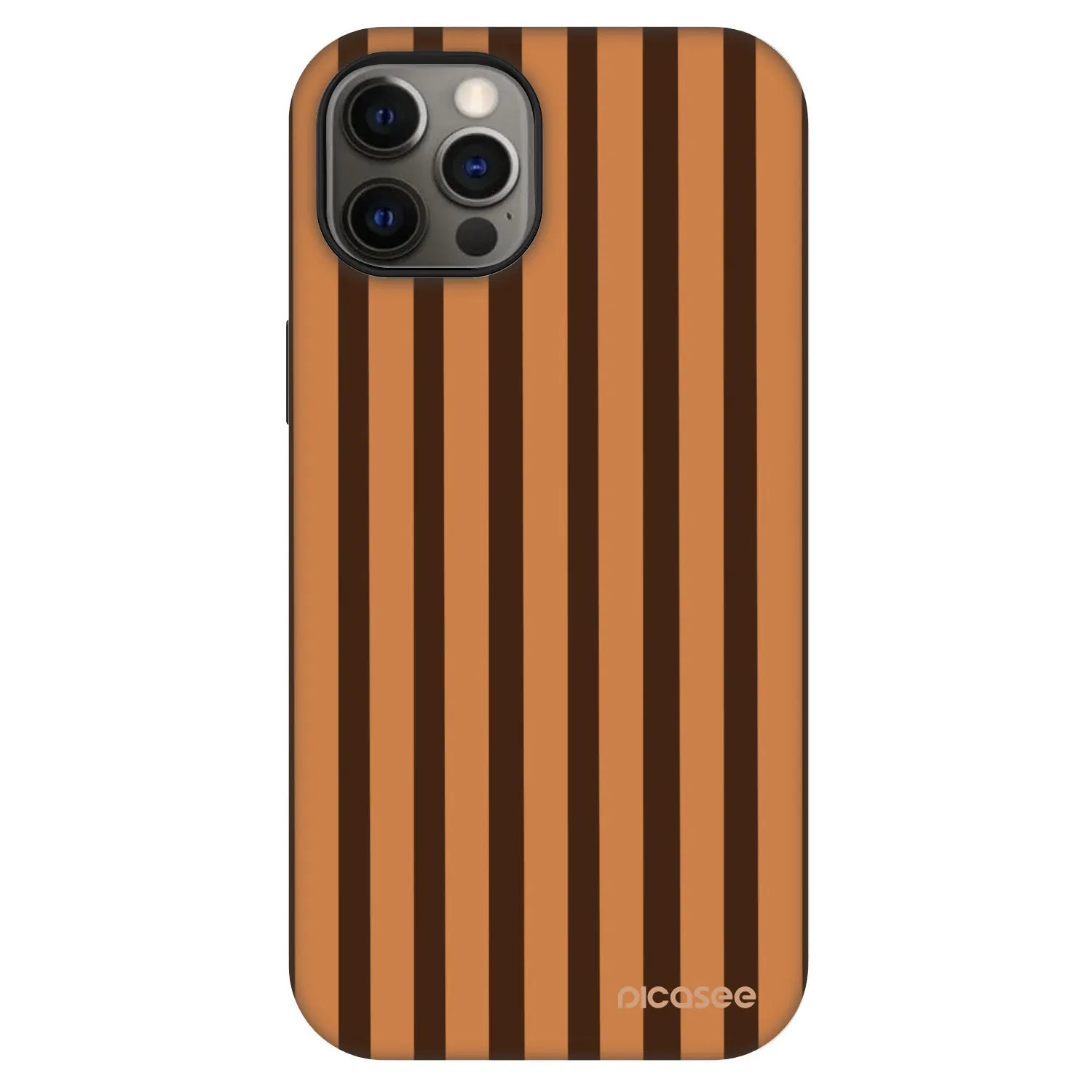 Picasee Fashion Case MagSafe für Apple iPhone 12 - Caramel lines