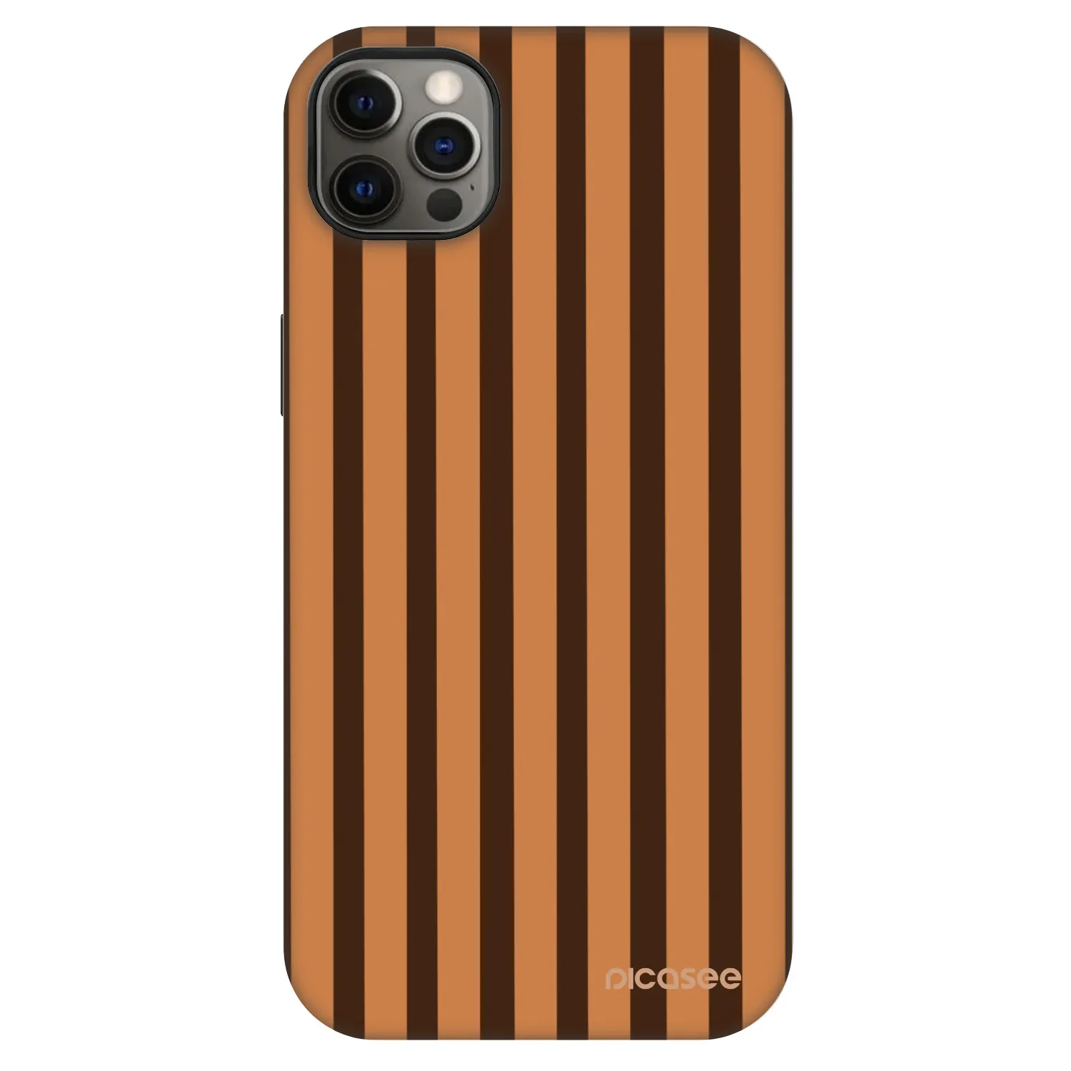 Picasee Fashion Case MagSafe für Apple iPhone 12 Pro Max - Caramel lines