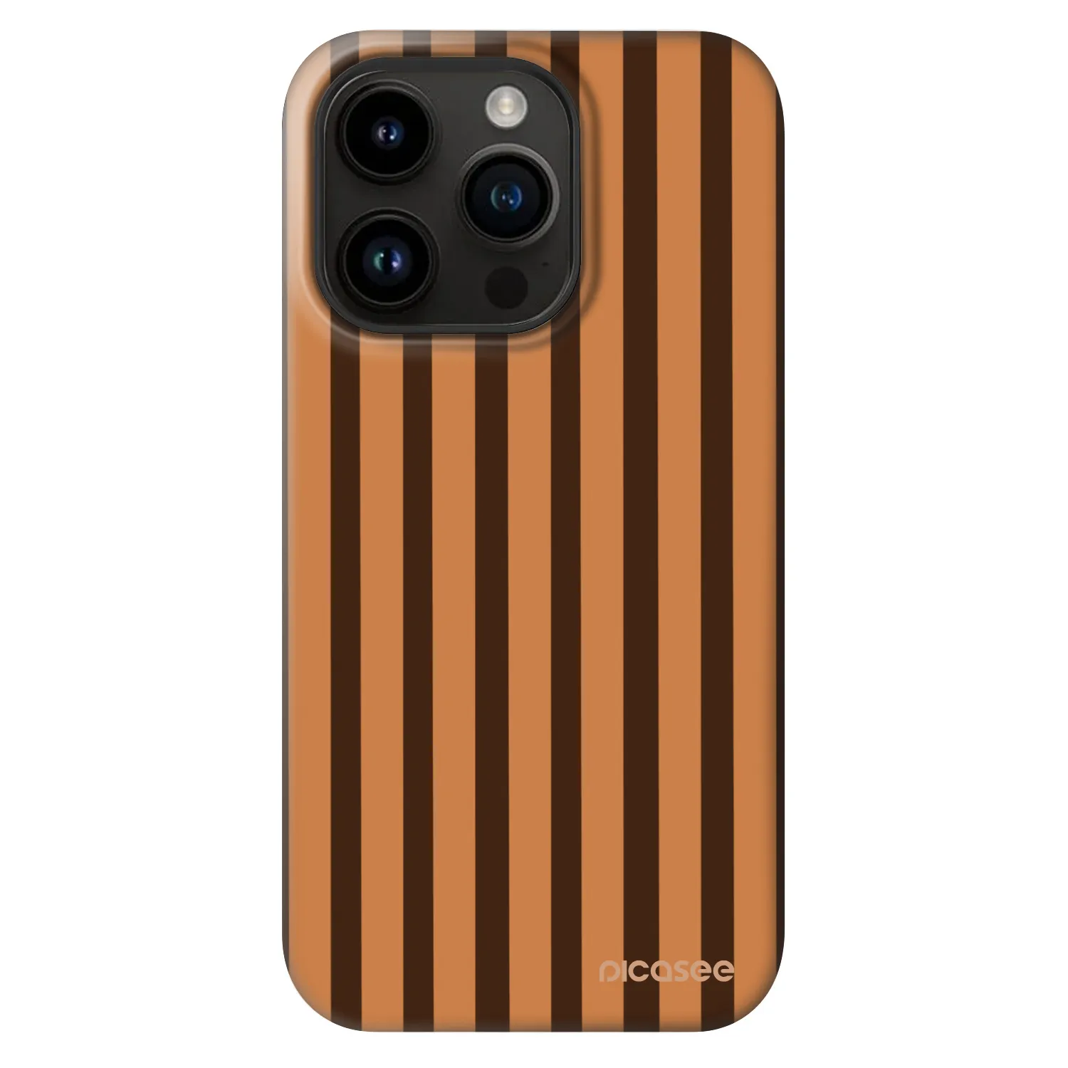 Picasee Fashion Case MagSafe für Apple iPhone 14 Pro - Caramel lines