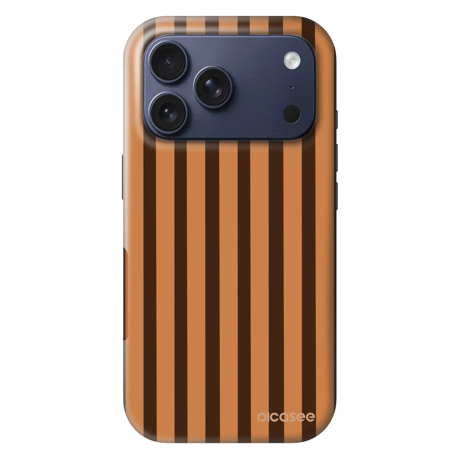 Picasee Fashion Case MagSafe für Apple iPhone 17 Pro - Caramel lines