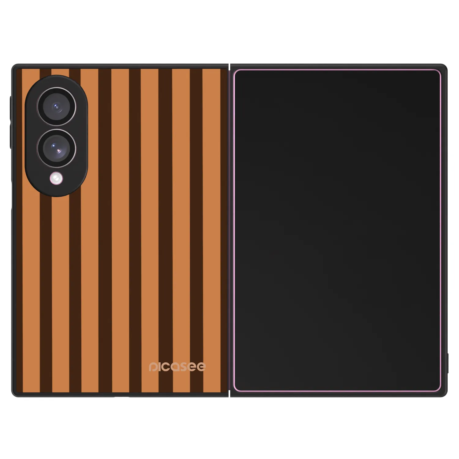 Picasee ULTIMATE CASE für Samsung Galaxy Z Fold8 5G - Caramel lines