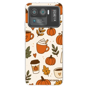 Picasee Xiaomi Mi 11 Ultra Hülle - Transparentes Silikon - Fall vibes
