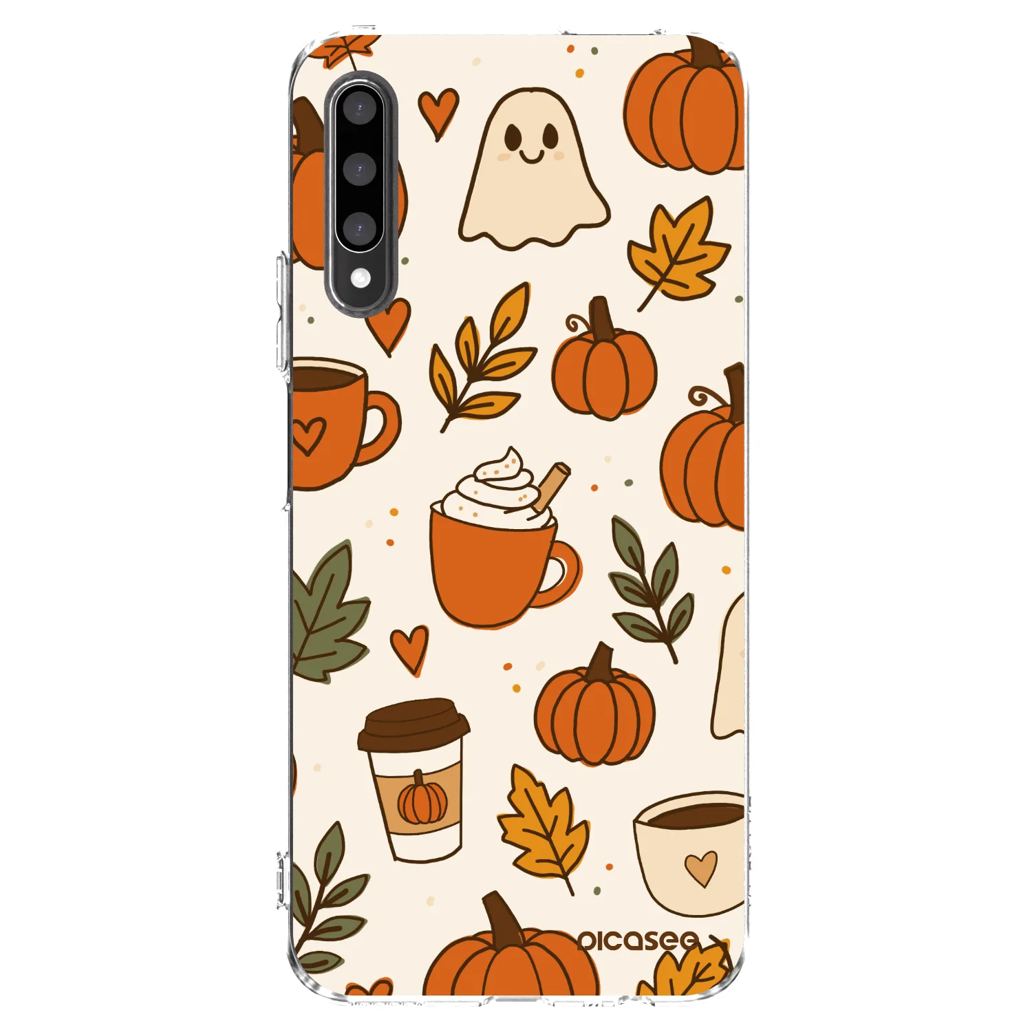 Picasee Honor 9X Pro Hülle - Transparentes Silikon - Fall vibes