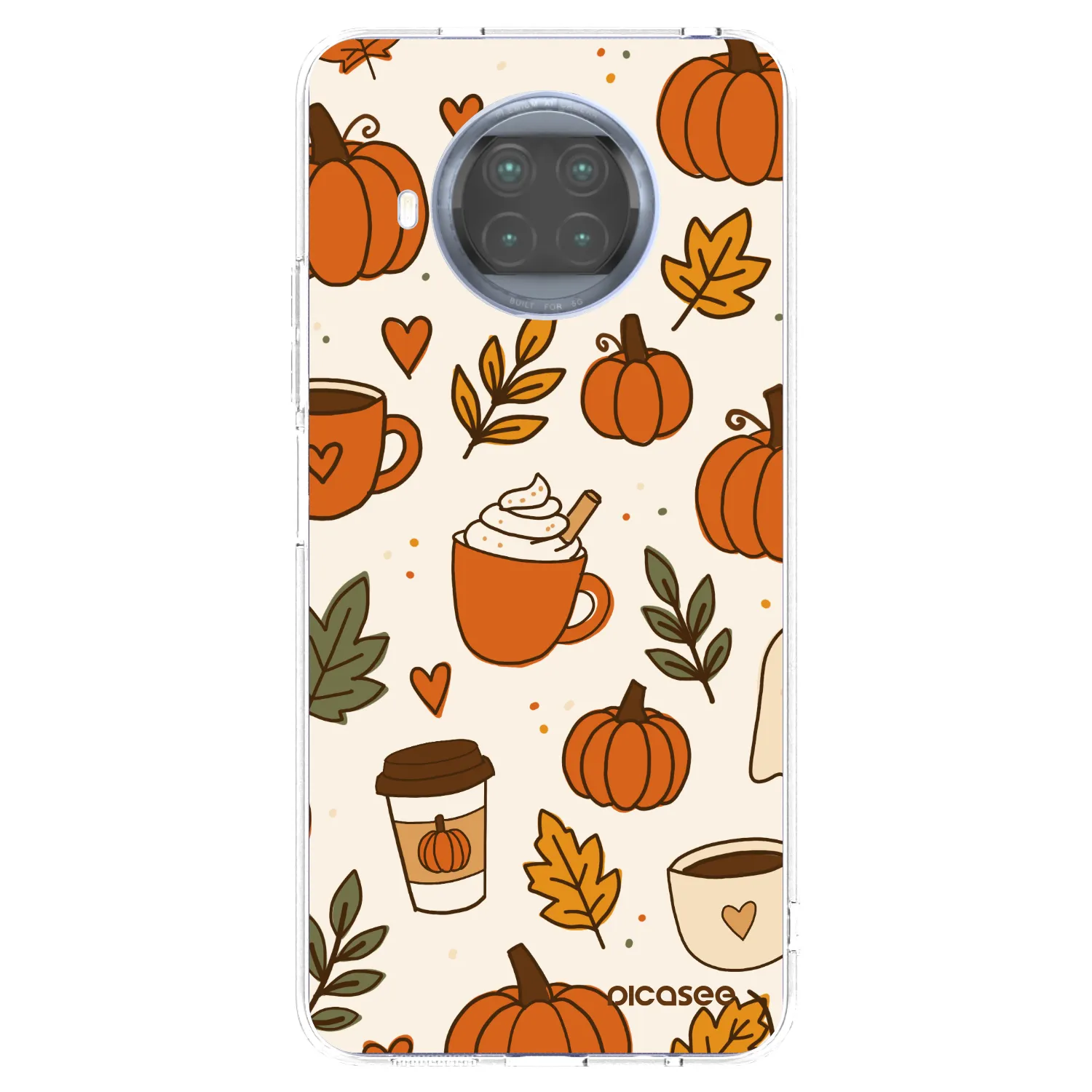 Picasee Xiaomi Mi 10T Lite Hülle - Transparentes Silikon - Fall vibes