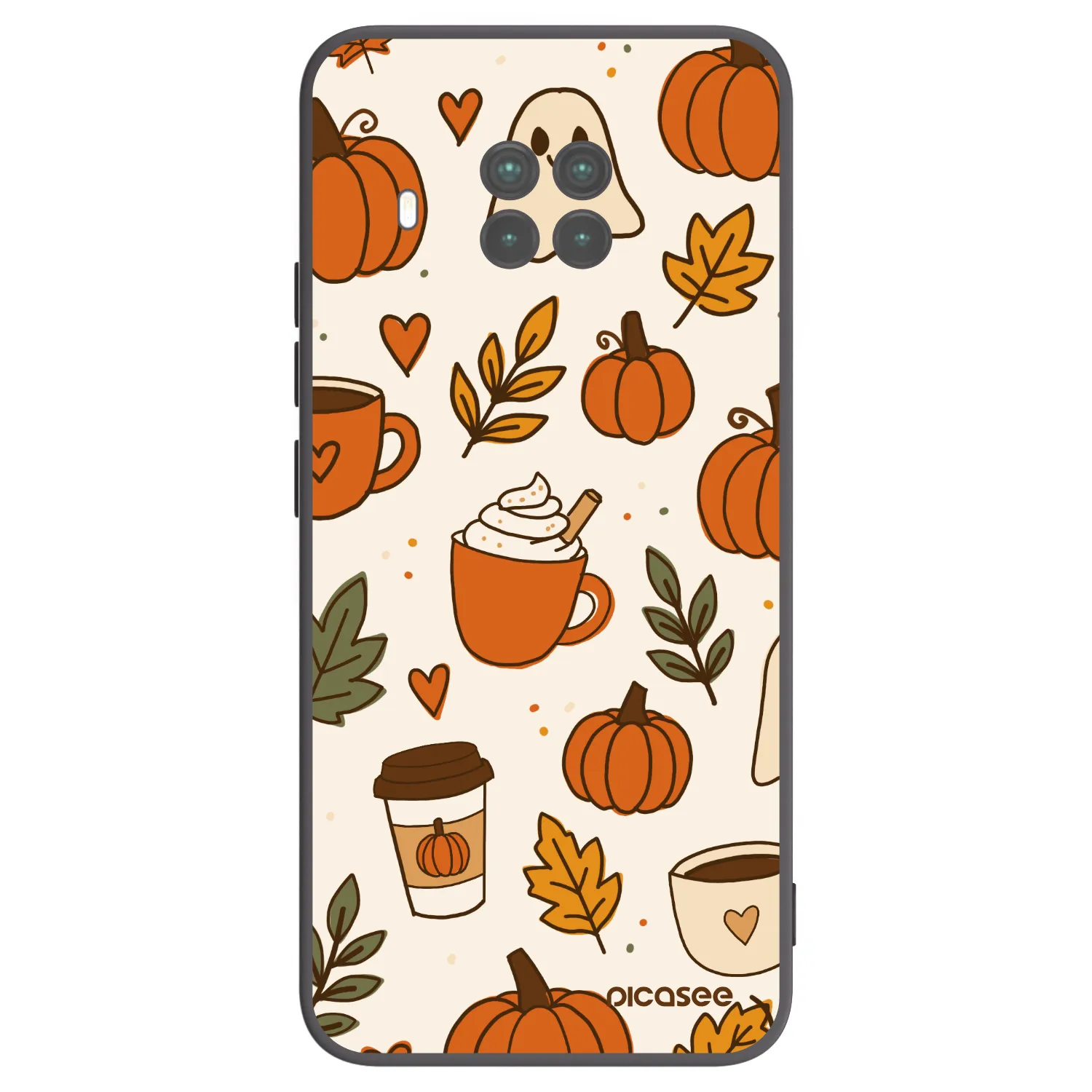 Picasee Xiaomi Mi 10T Lite Hülle - Schwarzes Silikon - Fall vibes