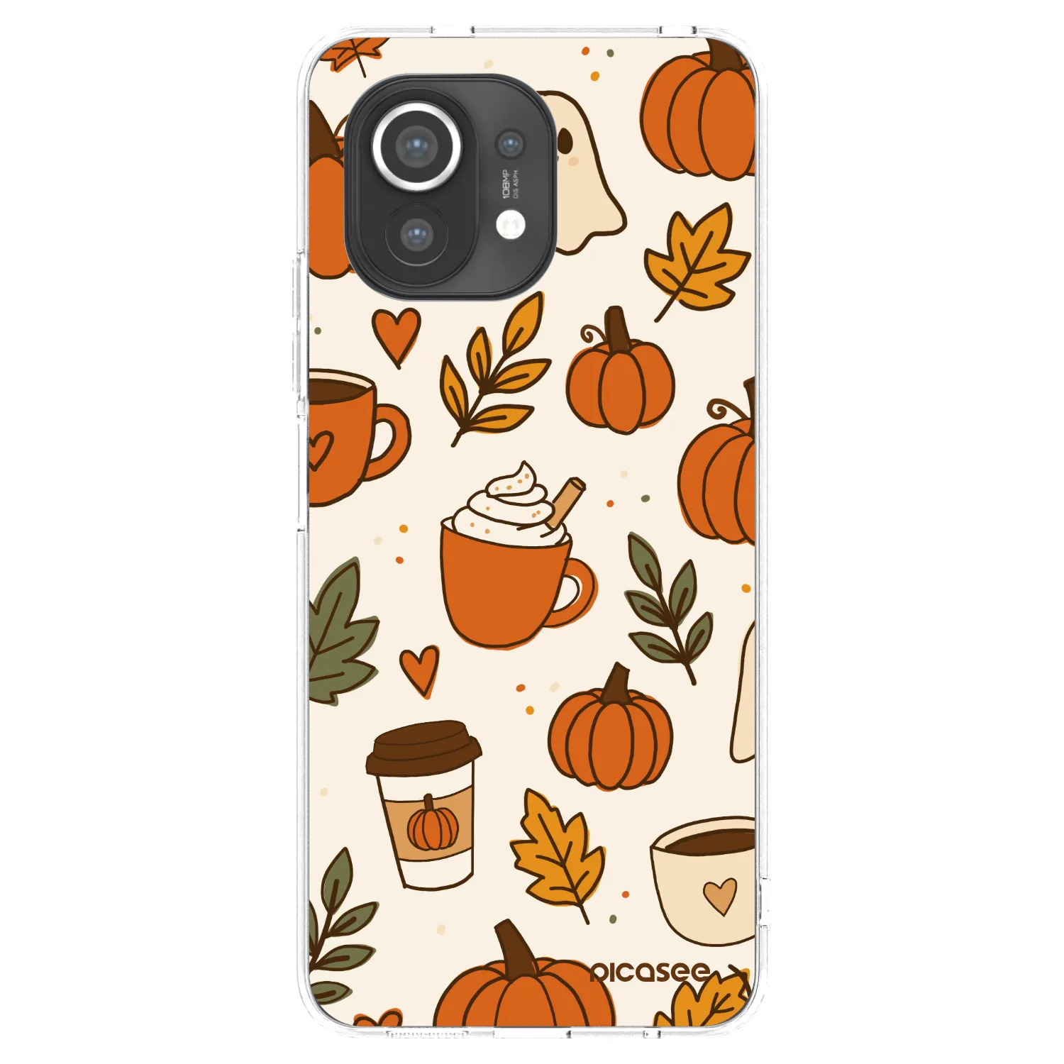 Picasee Xiaomi Mi 11 Hülle - Transparentes Silikon - Fall vibes