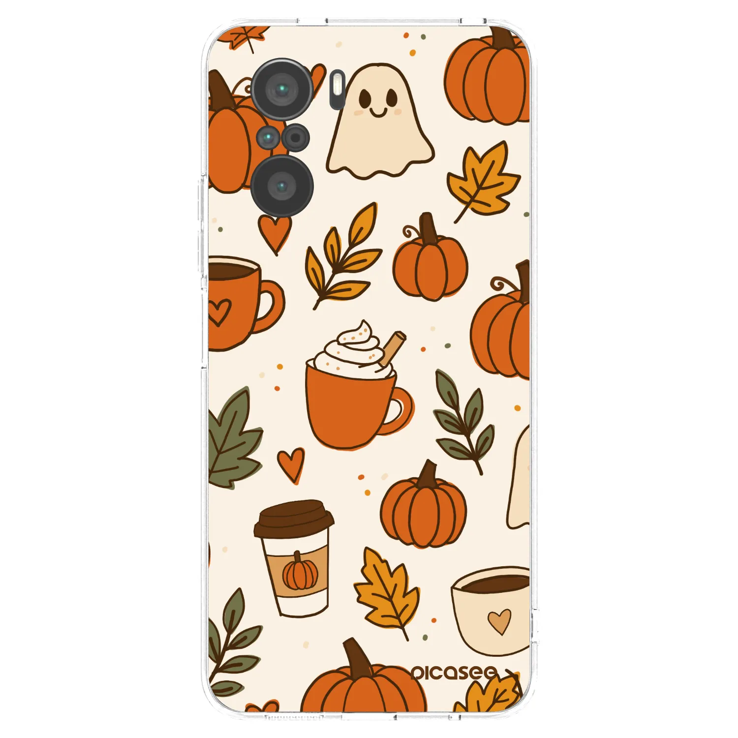 Picasee Xiaomi Poco F3 Hülle - Transparentes Silikon - Fall vibes