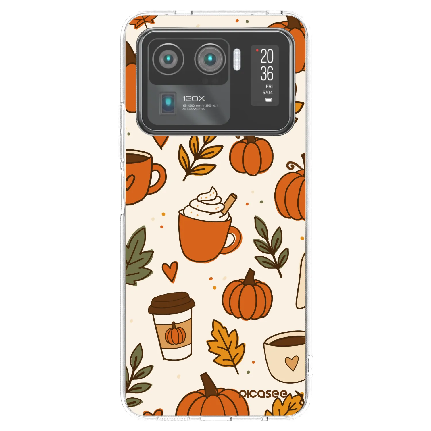 Picasee Xiaomi Mi 11 Ultra Hülle - Transparentes Silikon - Fall vibes