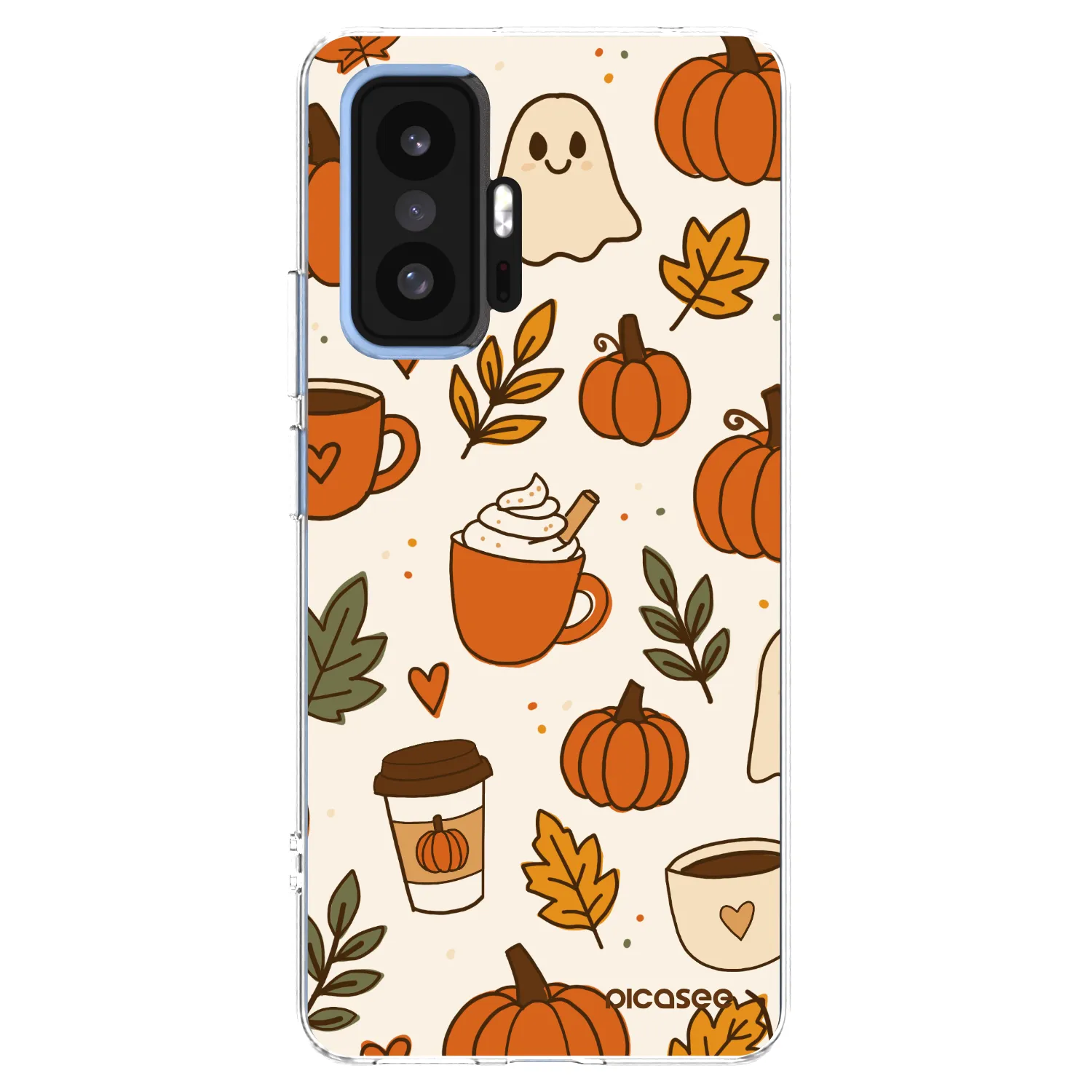 Picasee Xiaomi 11T Hülle - Transparentes Silikon - Fall vibes