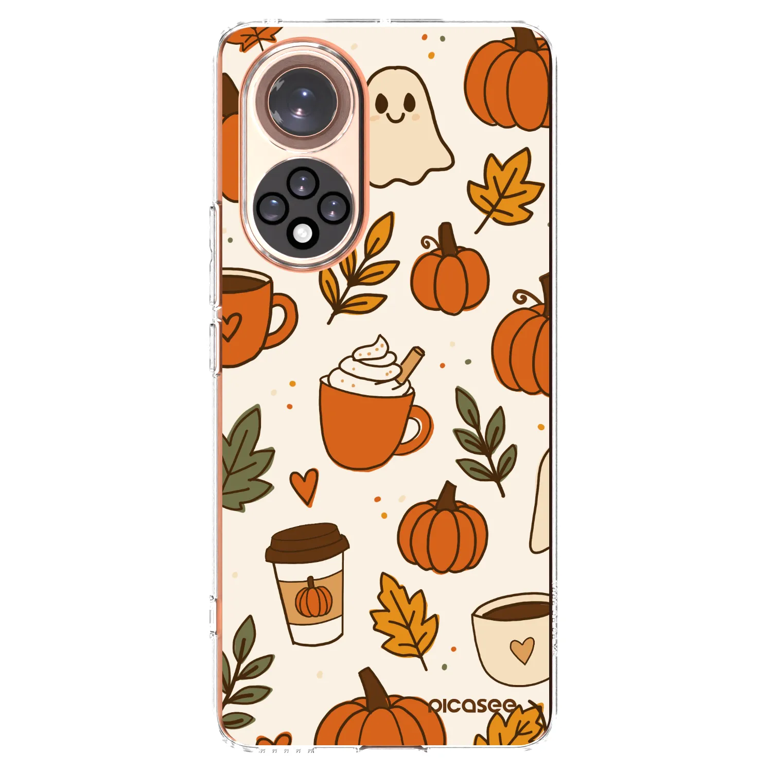 Picasee Honor 50 5G Hülle - Transparentes Silikon - Fall vibes