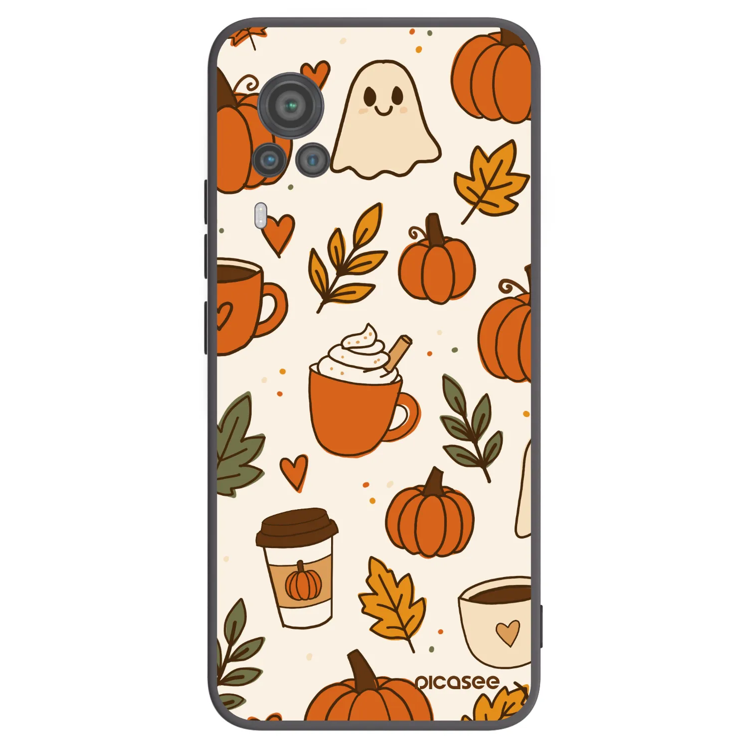 Picasee Vivo X60 Pro 5G Hülle - Schwarzes Silikon - Fall vibes