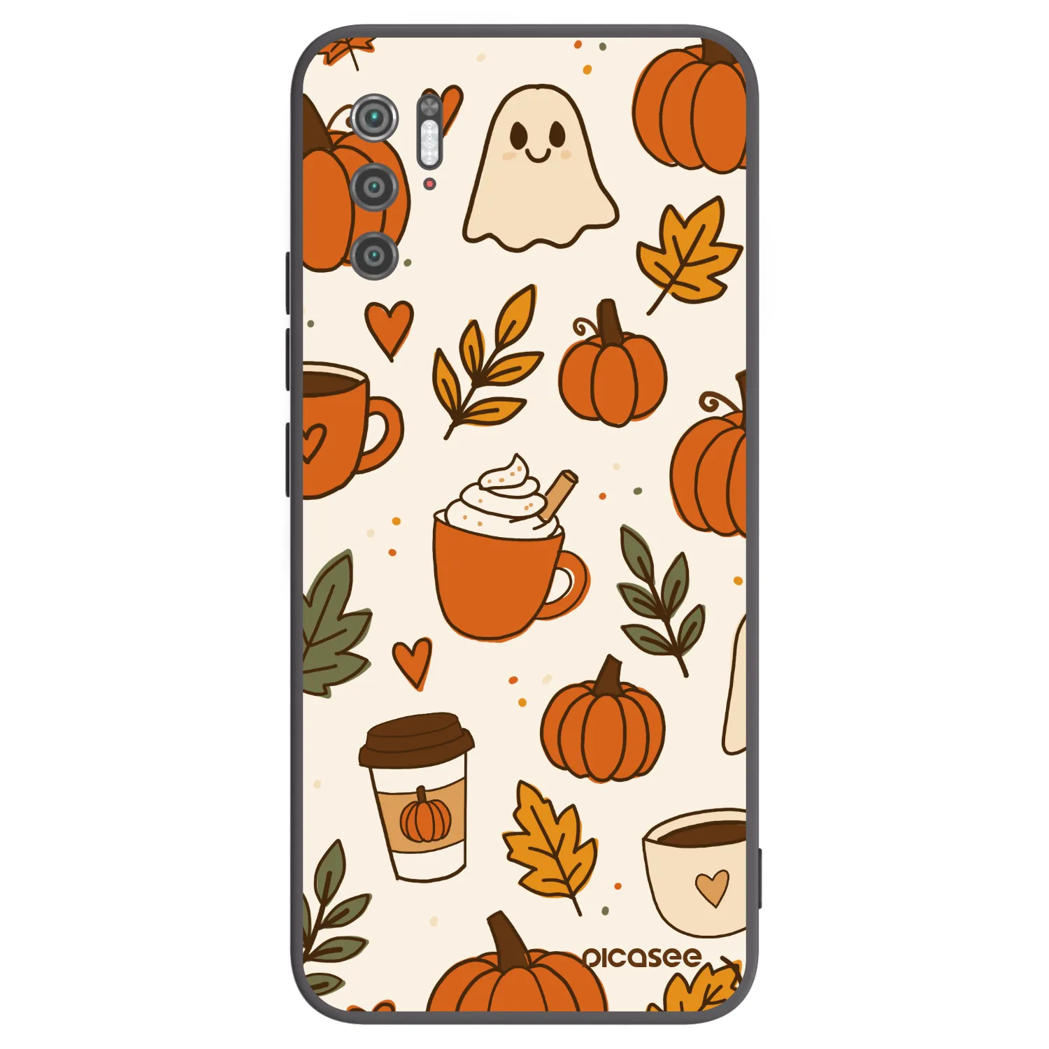 Picasee Xiaomi Poco M3 Pro 5G Hülle - Schwarzes Silikon - Fall vibes