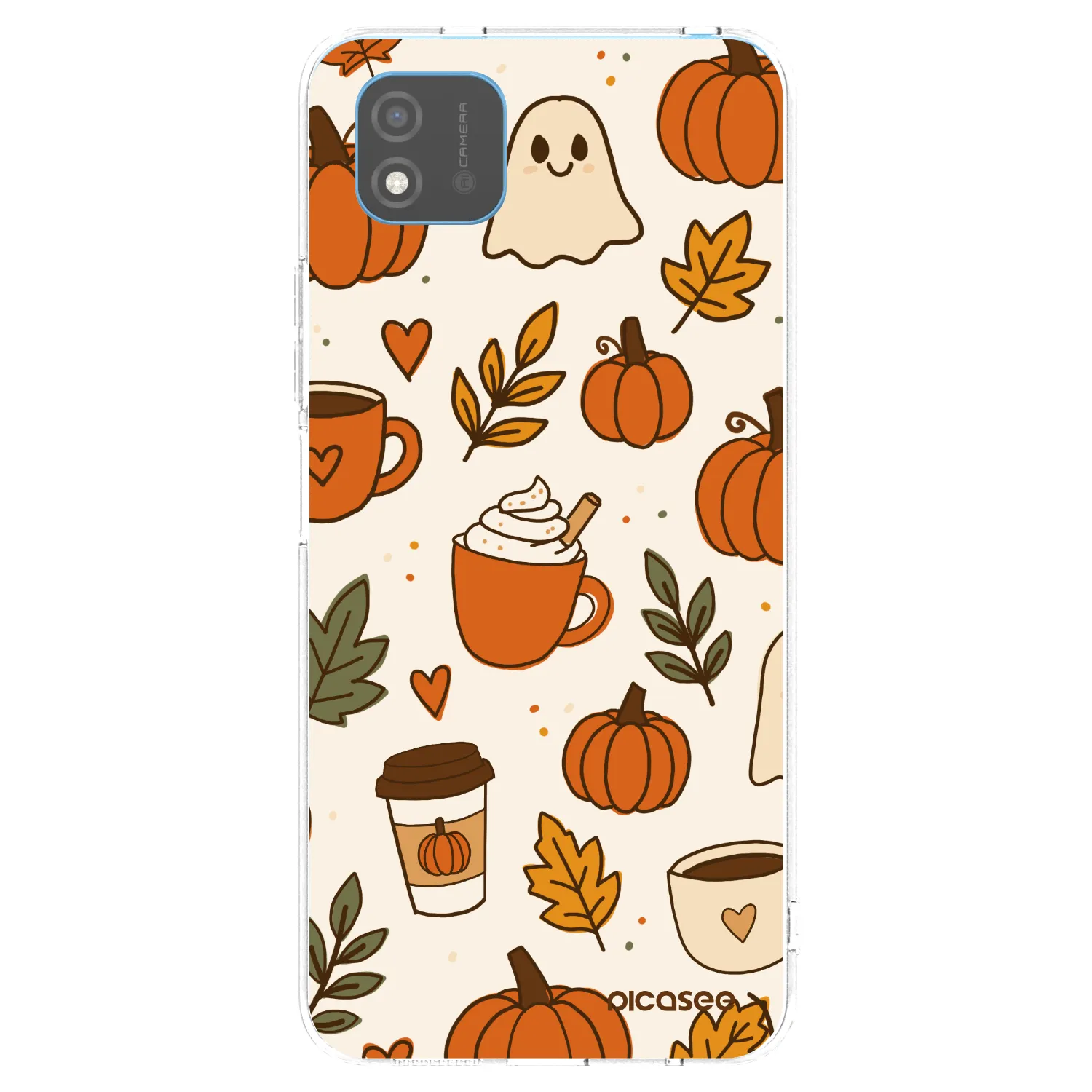 Picasee Realme C11 (2021) Hülle - Transparentes Silikon - Fall vibes