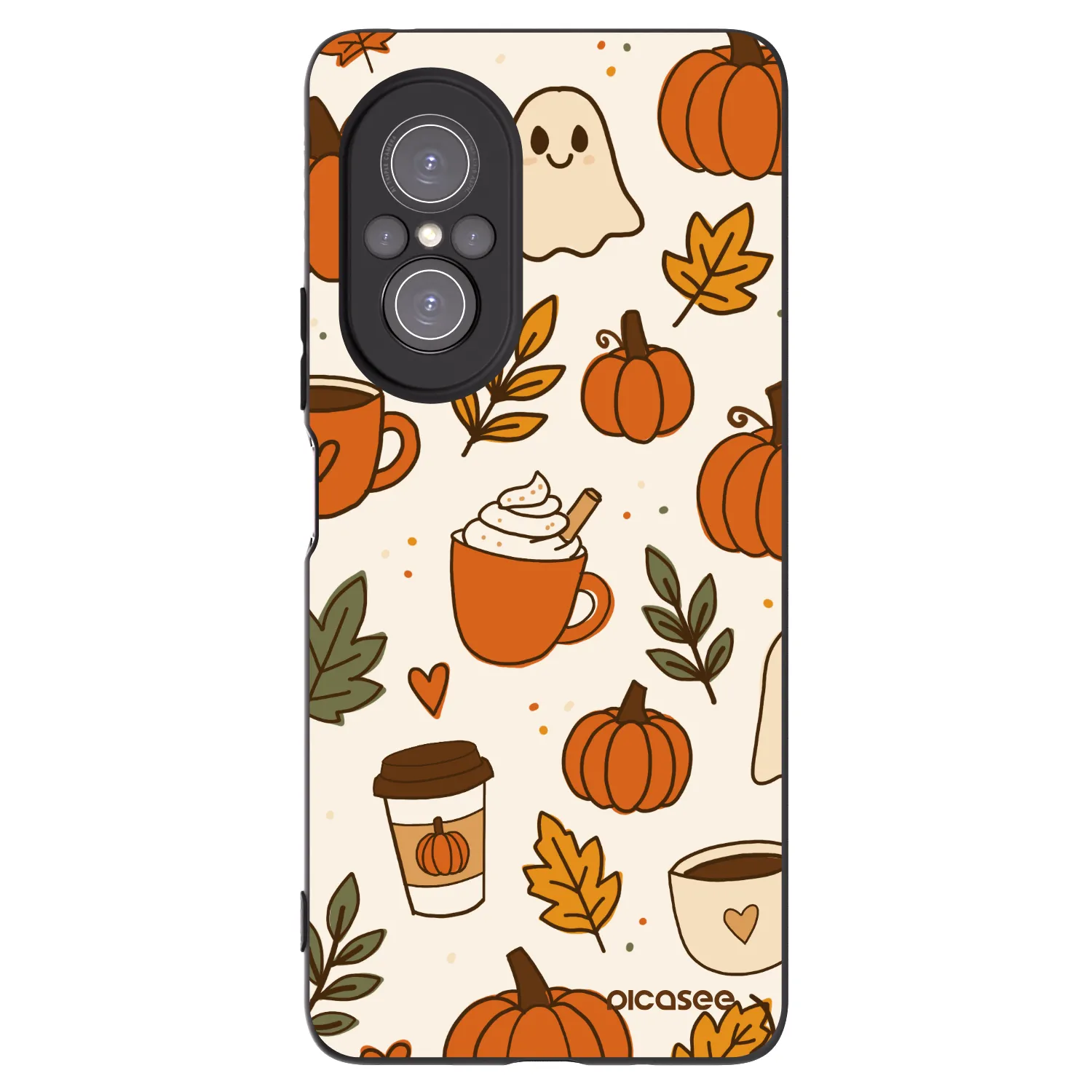 Picasee Huawei Nova 9 SE Hülle - Schwarzes Silikon - Fall vibes