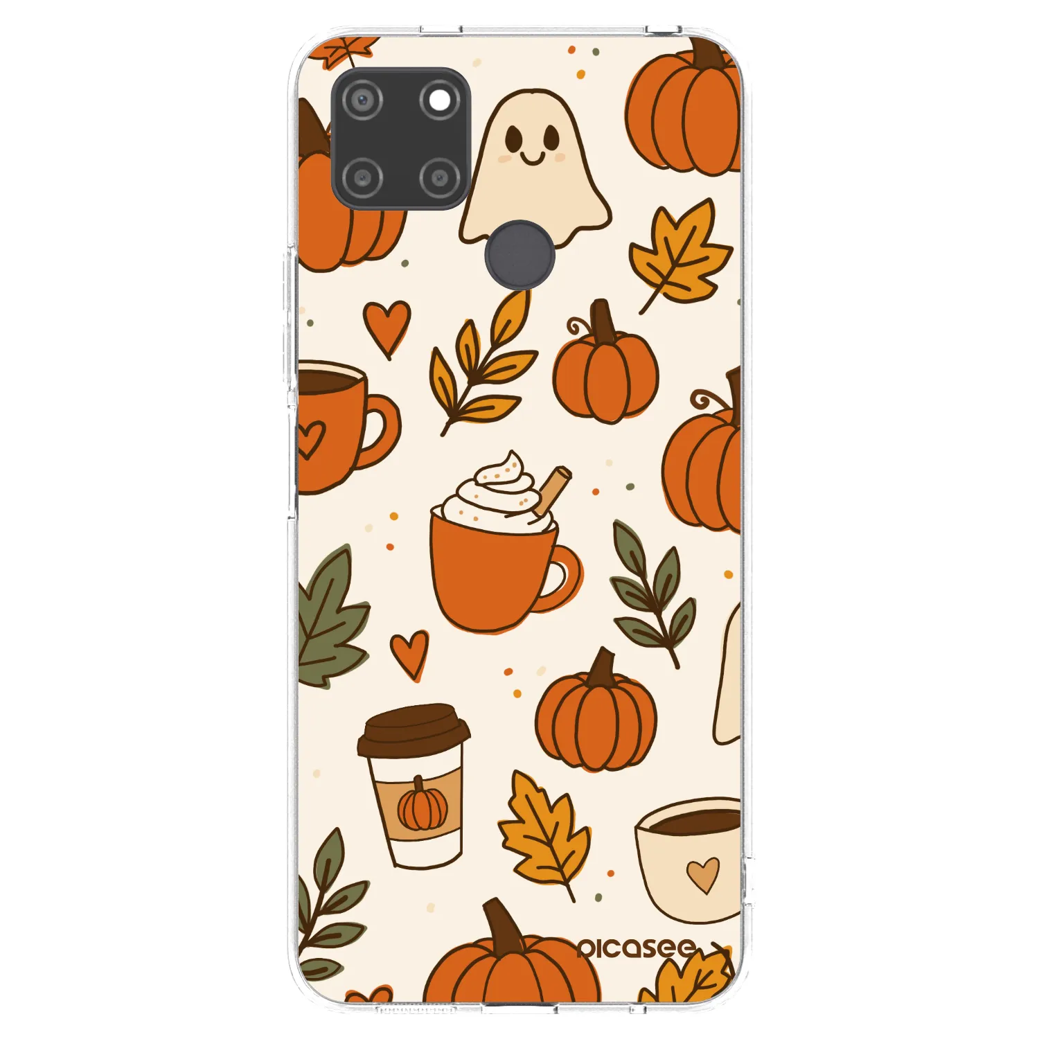 Picasee Realme C21Y Hülle - Transparentes Silikon - Fall vibes