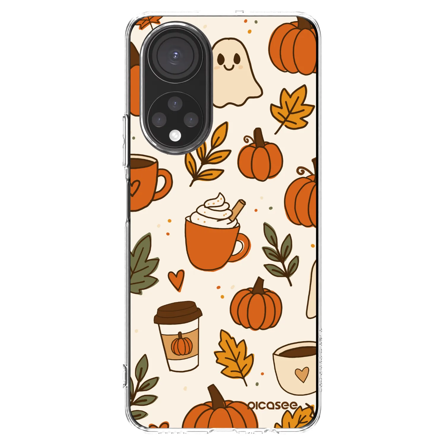 Picasee Honor X7 Hülle - Transparentes Silikon - Fall vibes