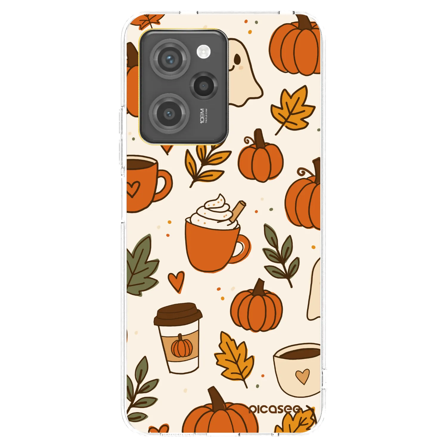 Picasee Xiaomi Poco X5 Pro Hülle - Transparentes Silikon - Fall vibes