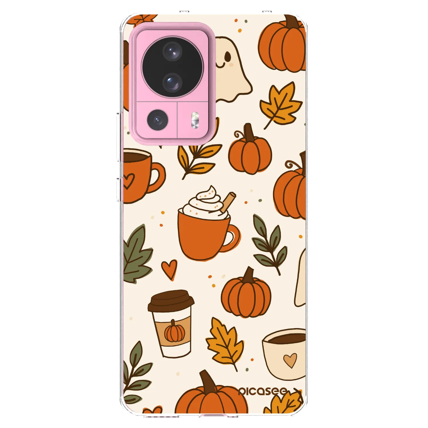 Picasee Xiaomi 13 Lite Hülle - Transparentes Silikon - Fall vibes