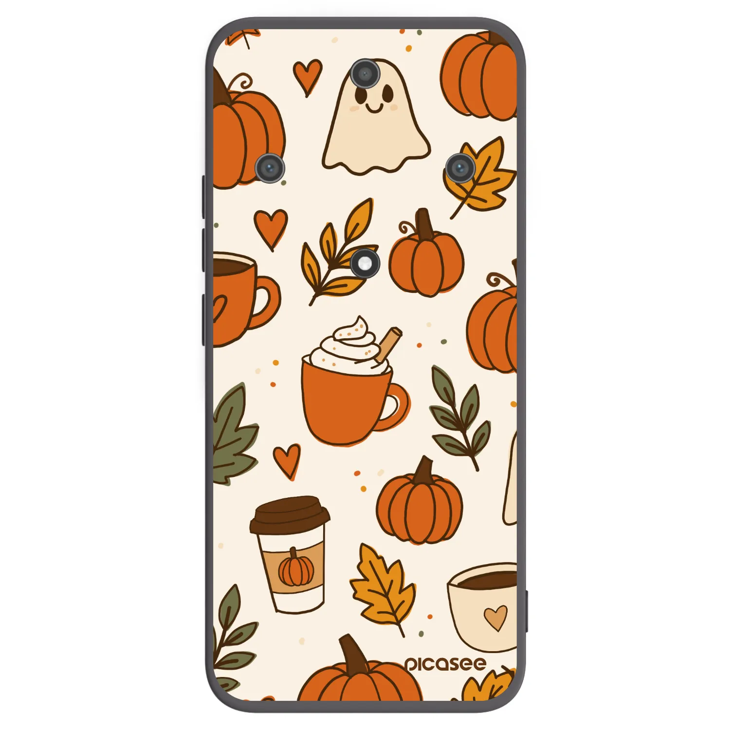 Picasee Honor Magic5 Lite 5G Hülle - Schwarzes Silikon - Fall vibes