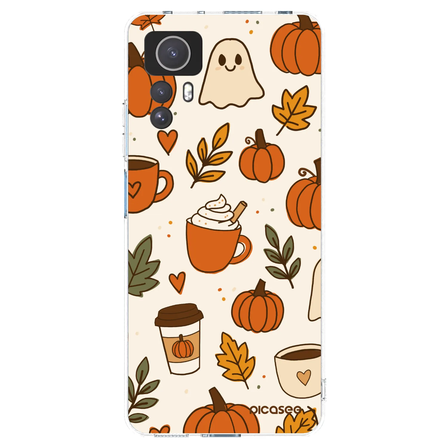 Picasee Xiaomi Redmi Note 12S Hülle - Transparentes Silikon - Fall vibes