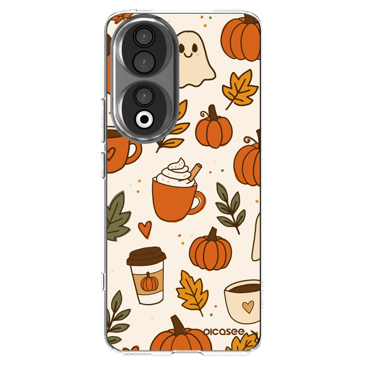 Picasee Honor 90 5G Hülle - Transparentes Silikon - Fall vibes