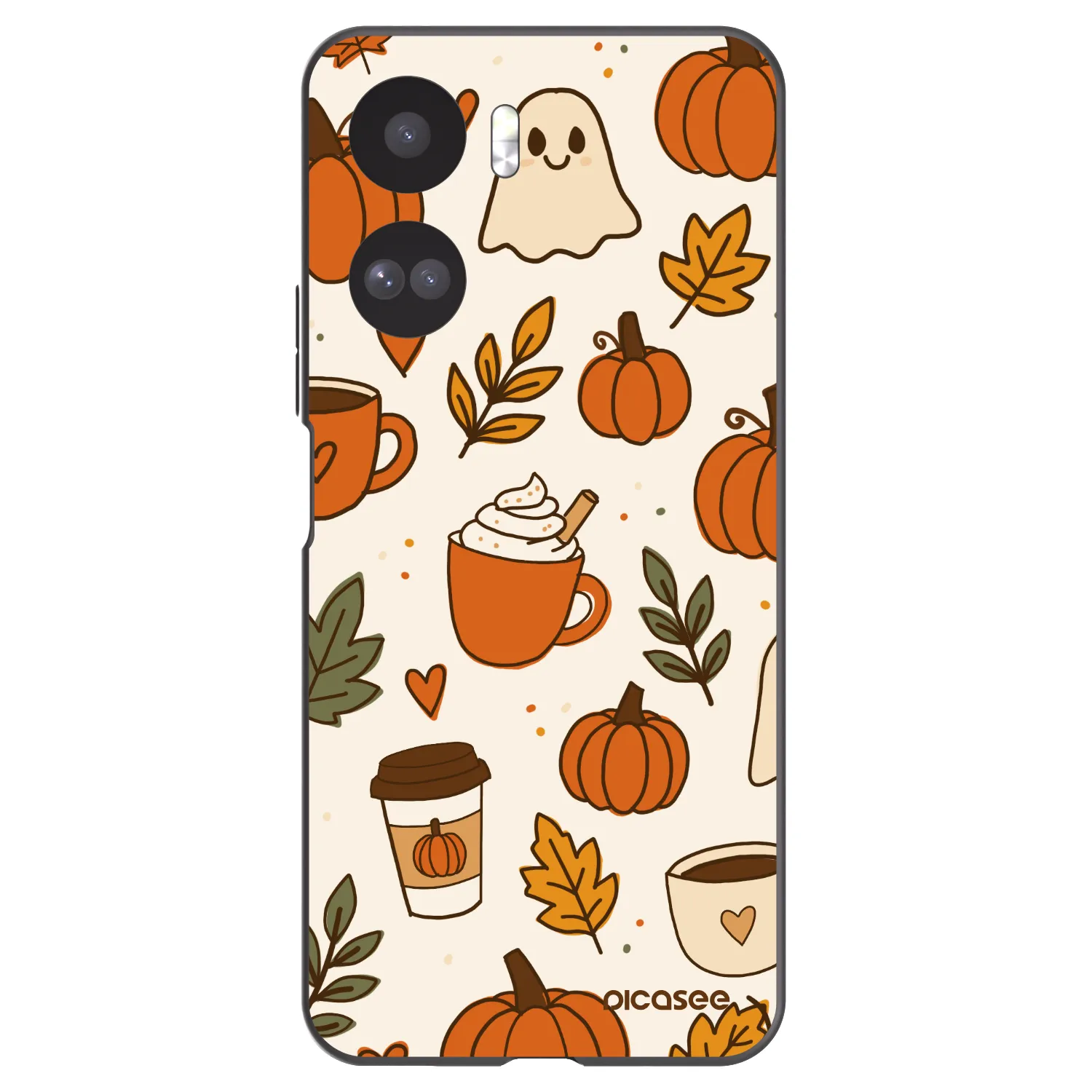 Picasee Honor 90 Lite 5G Hülle - Schwarzes Silikon - Fall vibes