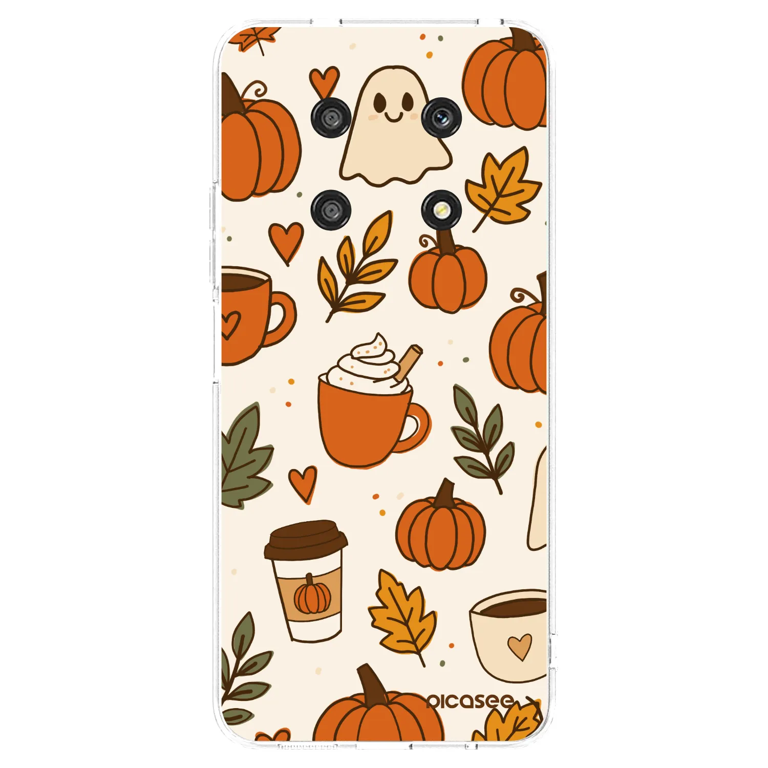 Picasee Honor Magic4 Lite 5G Hülle - Transparentes Silikon - Fall vibes