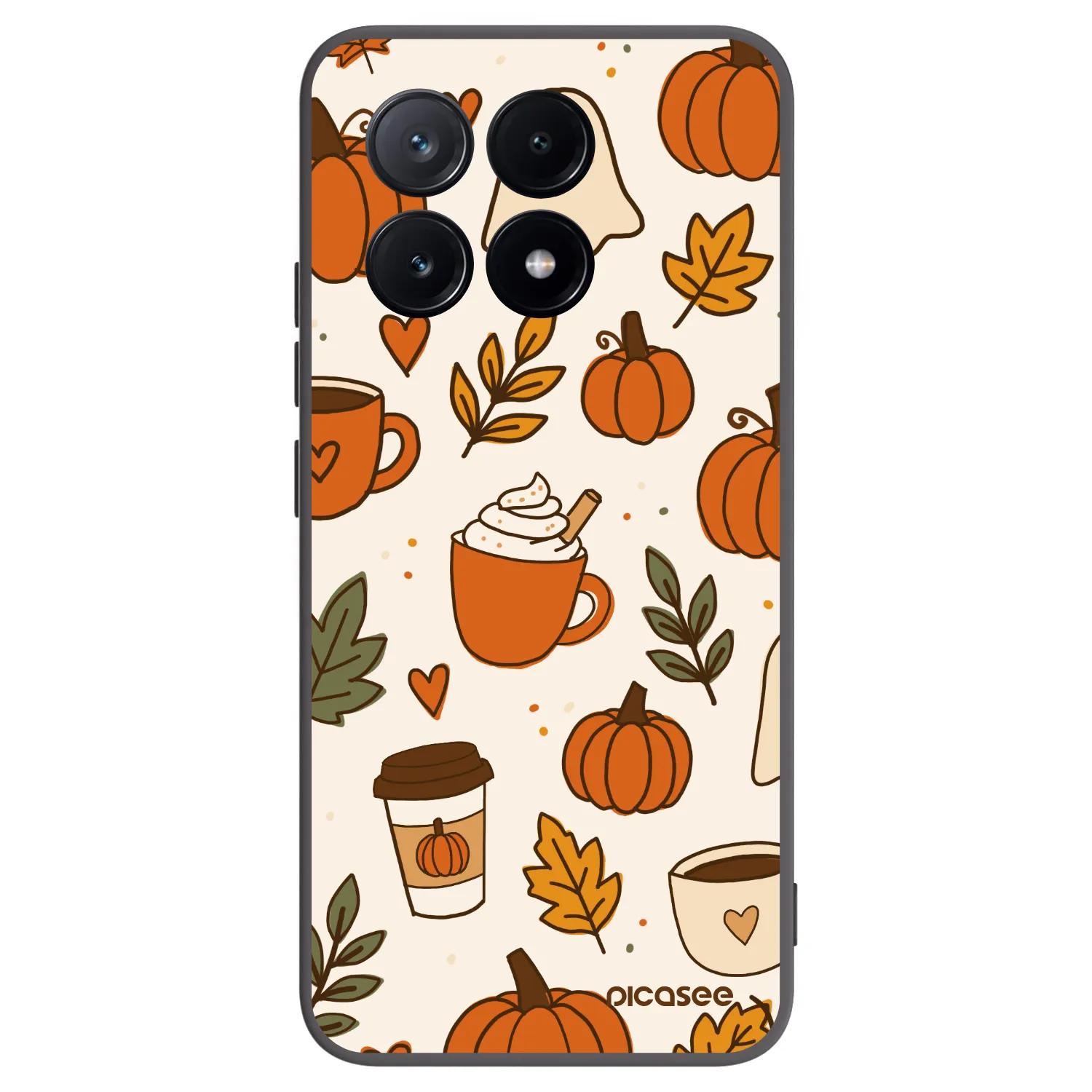 Picasee Xiaomi Poco X6 Pro Hülle - Schwarzes Silikon - Fall vibes