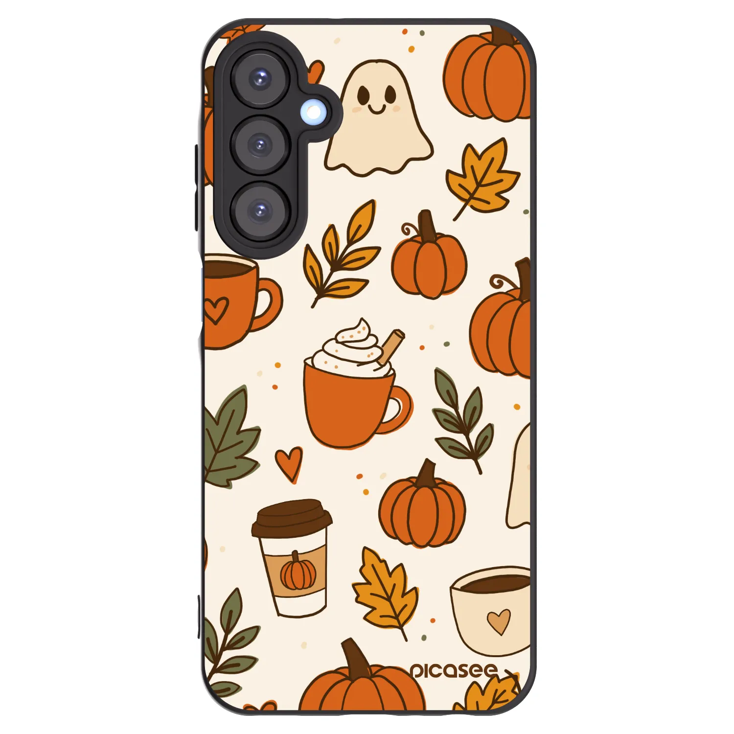 Picasee Samsung Galaxy A25 A256B 5G Hülle - Schwarzes Silikon - Fall vibes