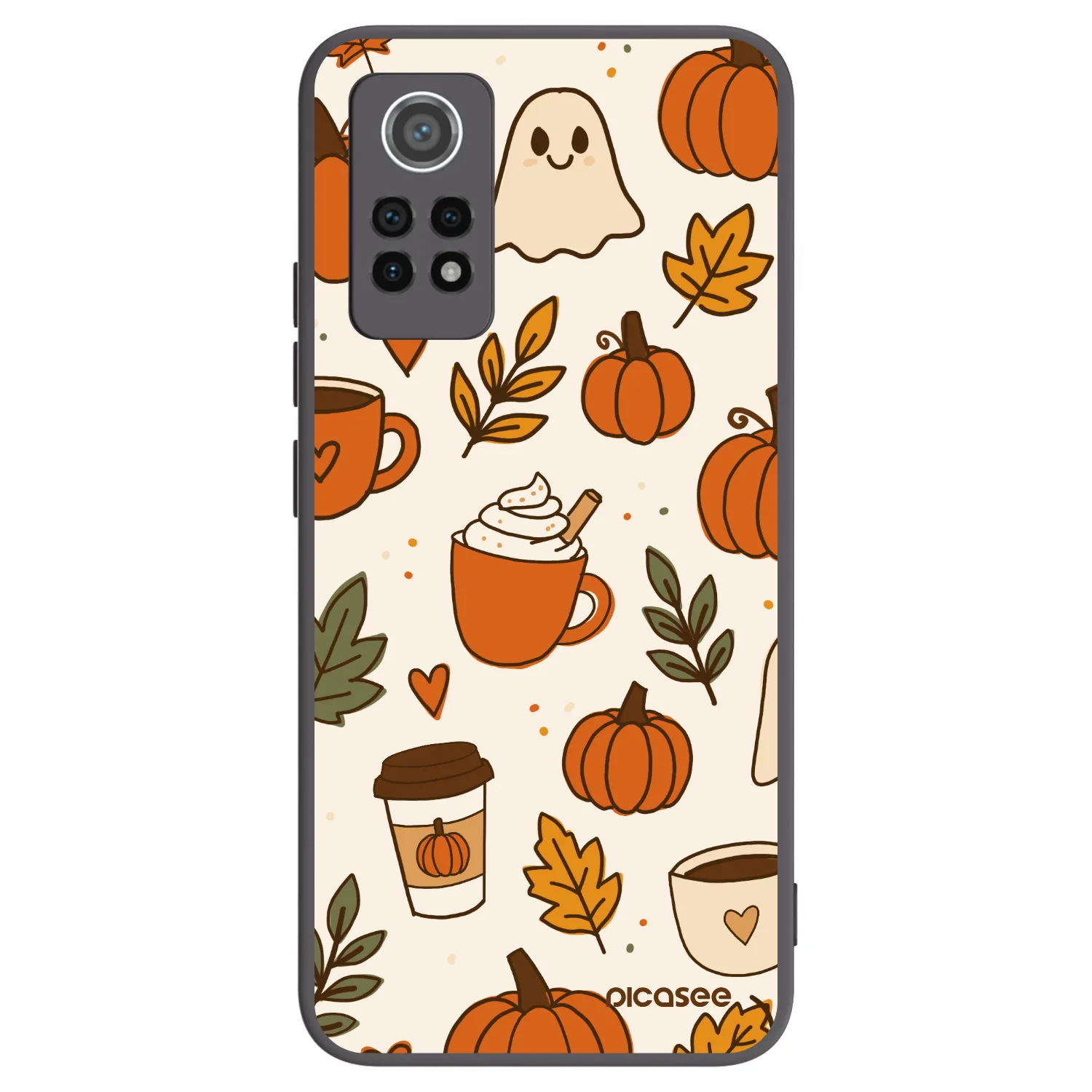 Picasee Xiaomi Redmi Note 12 Pro 4G Hülle - Schwarzes Silikon - Fall vibes