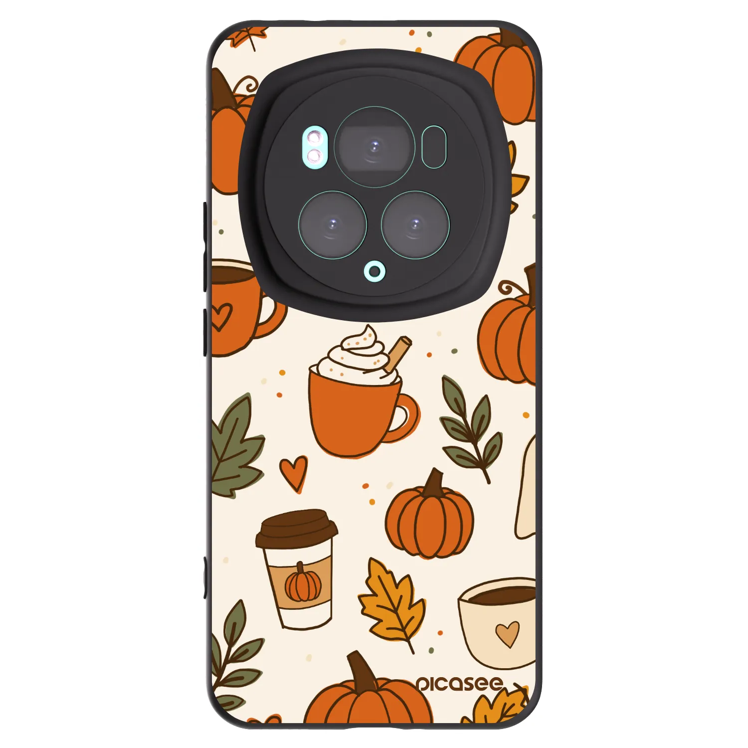 Picasee Honor Magic6 Pro Hülle - Schwarzes Silikon - Fall vibes