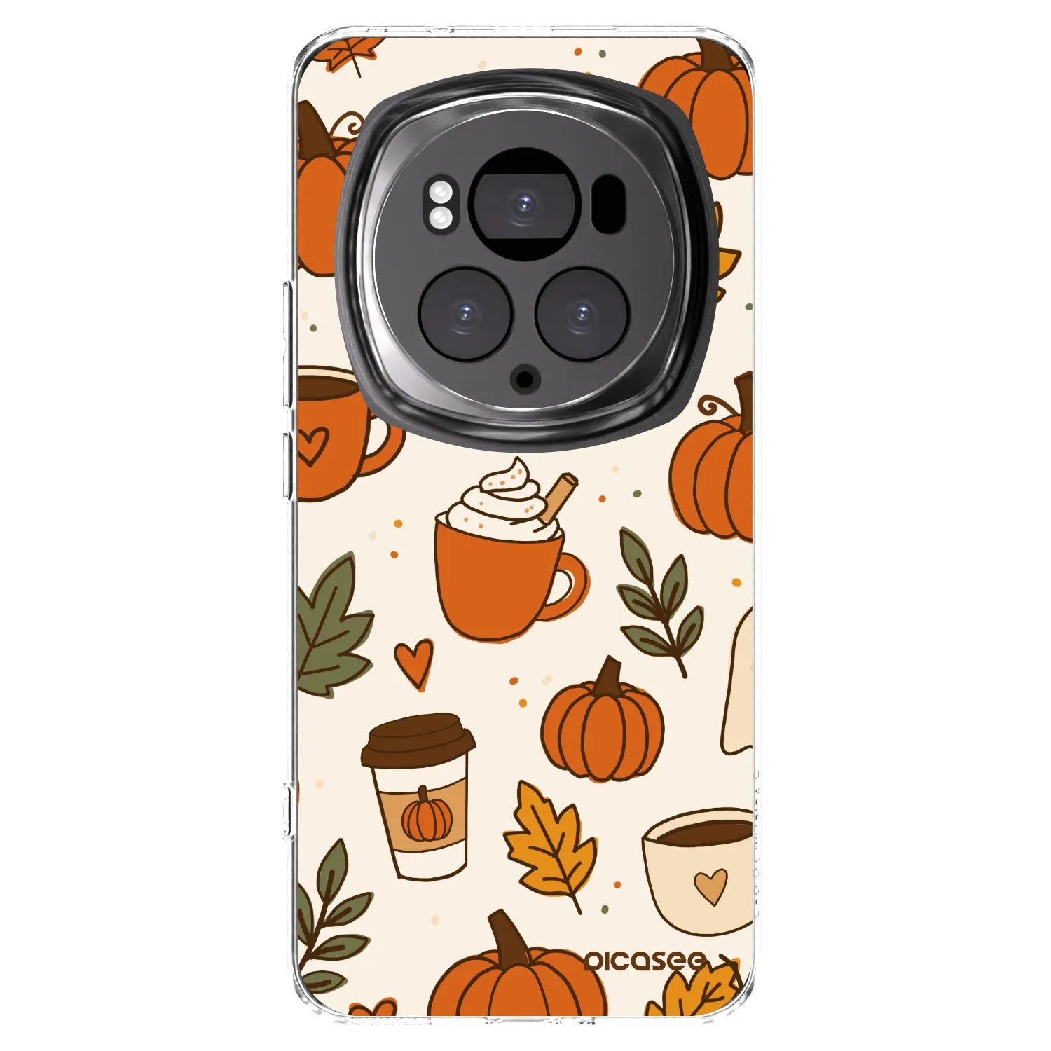 Picasee Honor Magic6 Pro Hülle - Transparentes Silikon - Fall vibes