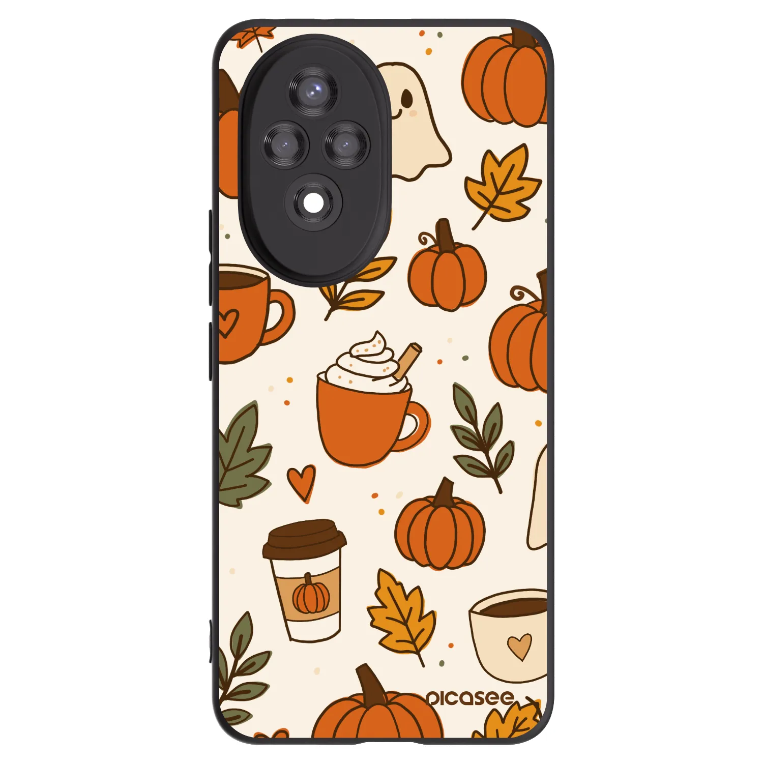 Picasee Honor 200 Pro 5G Hülle - Schwarzes Silikon - Fall vibes