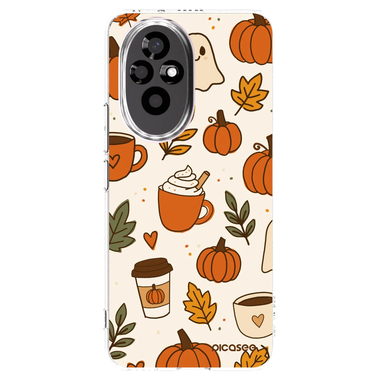 Picasee Honor 200 Pro 5G Hülle - Transparentes Silikon - Fall vibes