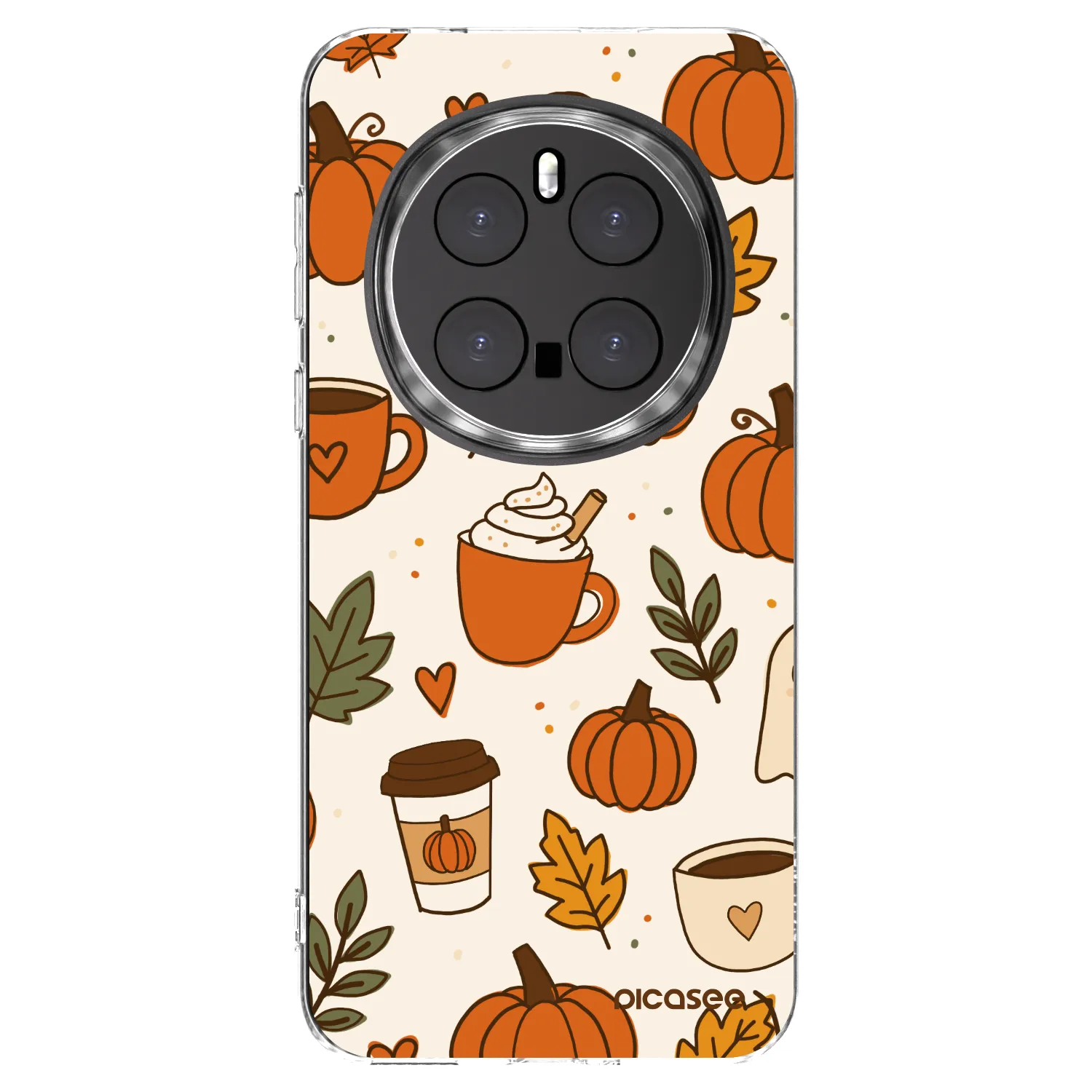Picasee Honor Magic7 Pro 5G Hülle - Transparentes Silikon - Fall vibes