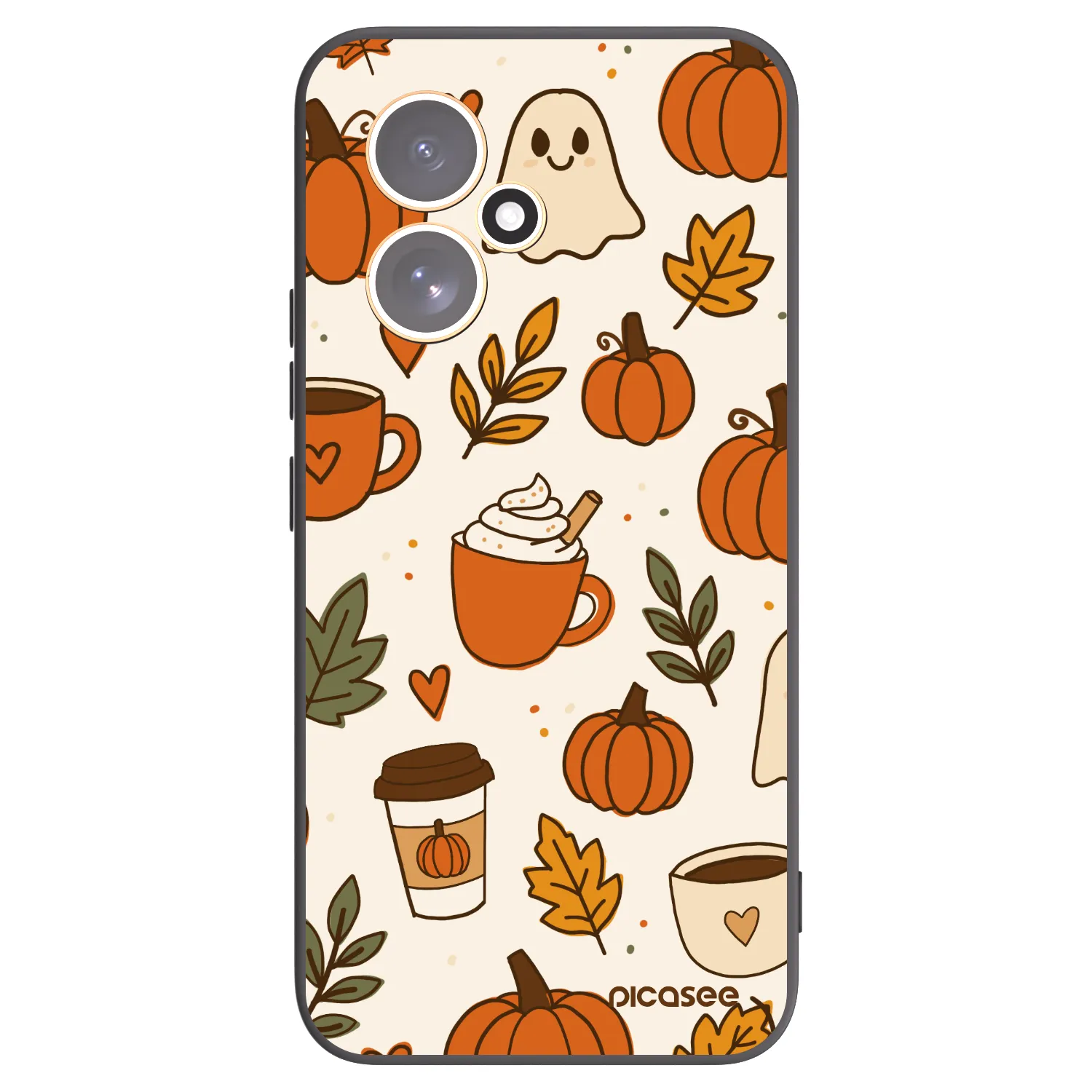Picasee Honor 400 5G Hülle - Schwarzes Silikon - Fall vibes