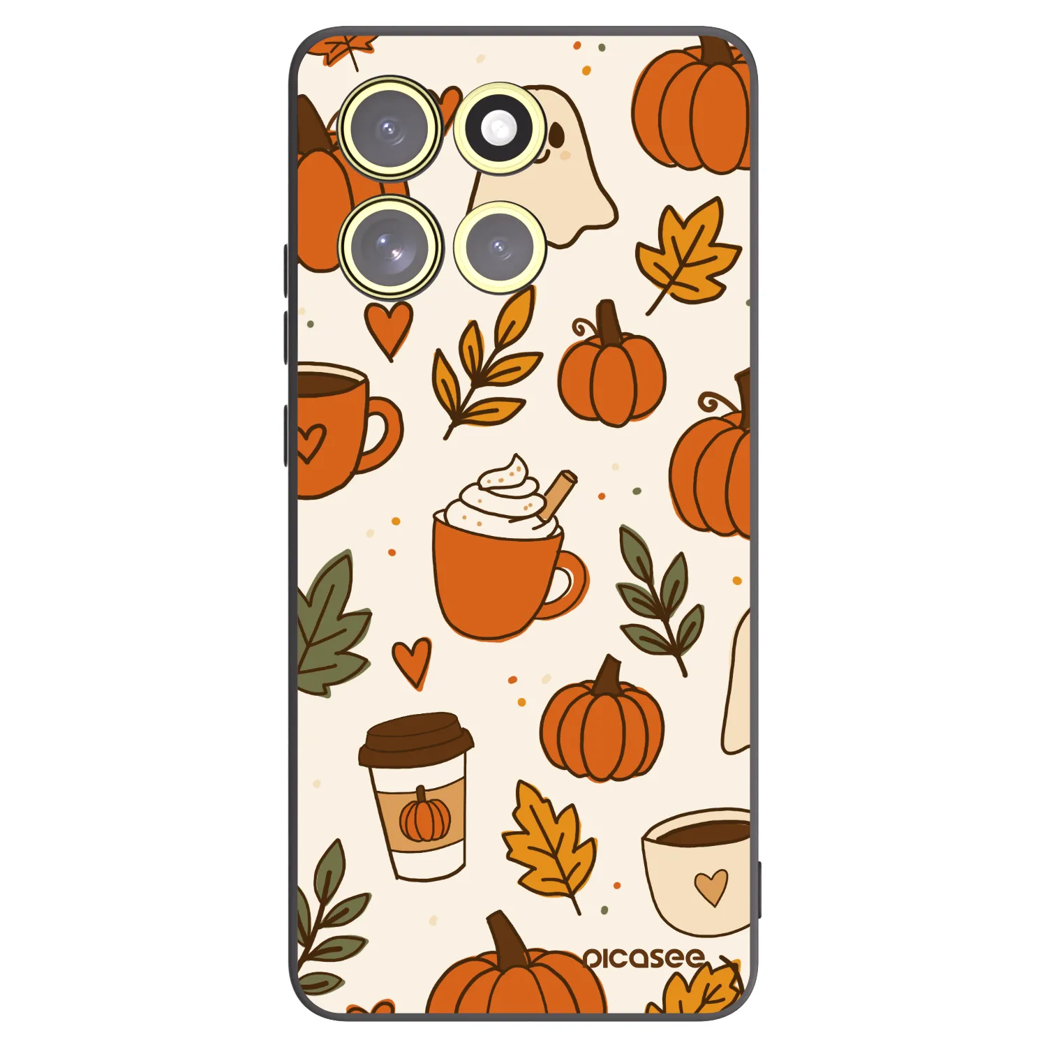 Picasee Motorola Moto G86 5G Hülle - Schwarzes Silikon - Fall vibes
